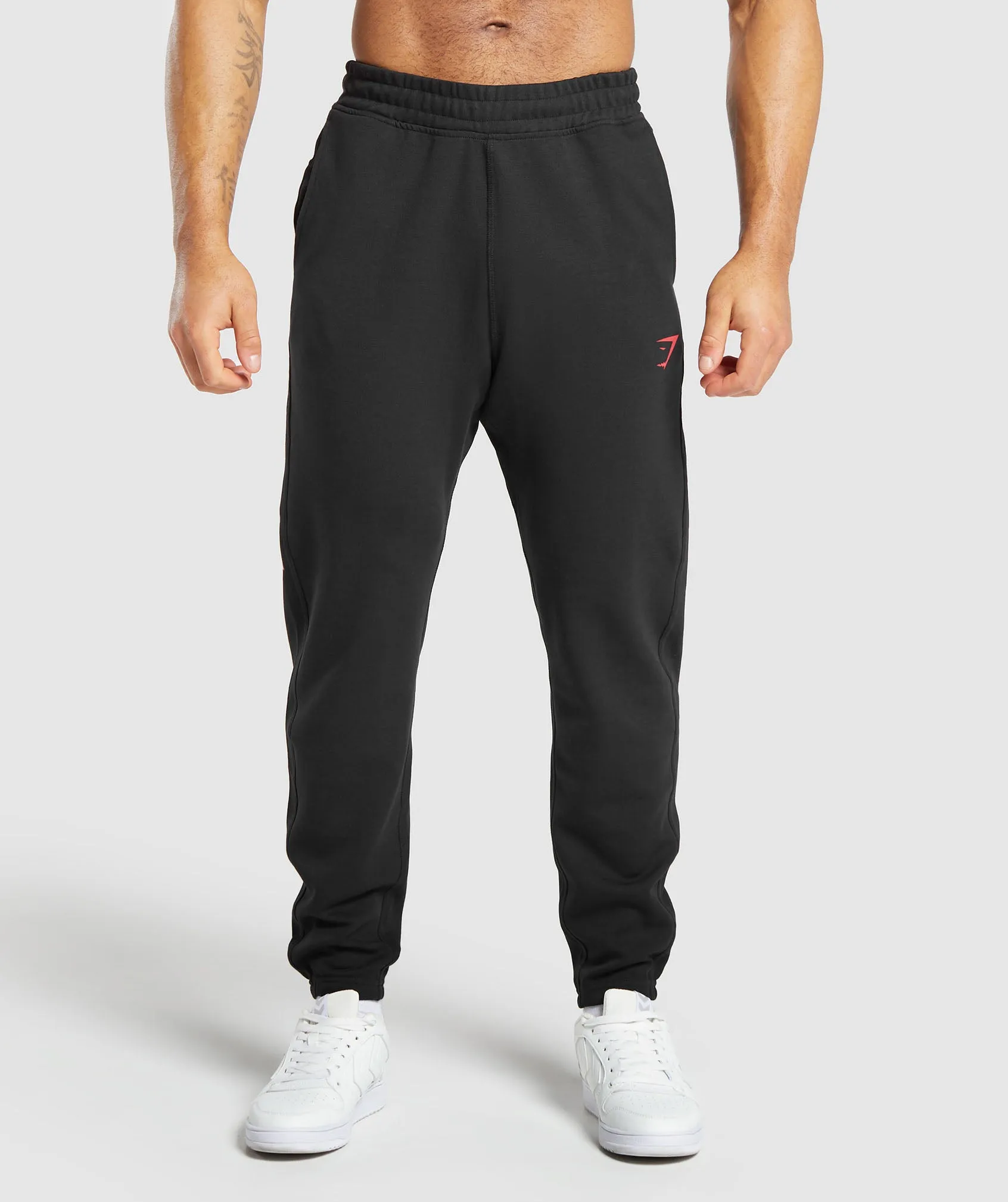 Gymshark Impact Joggers - Black/Vivid Red sold by Gymshark product image thumbnail 2