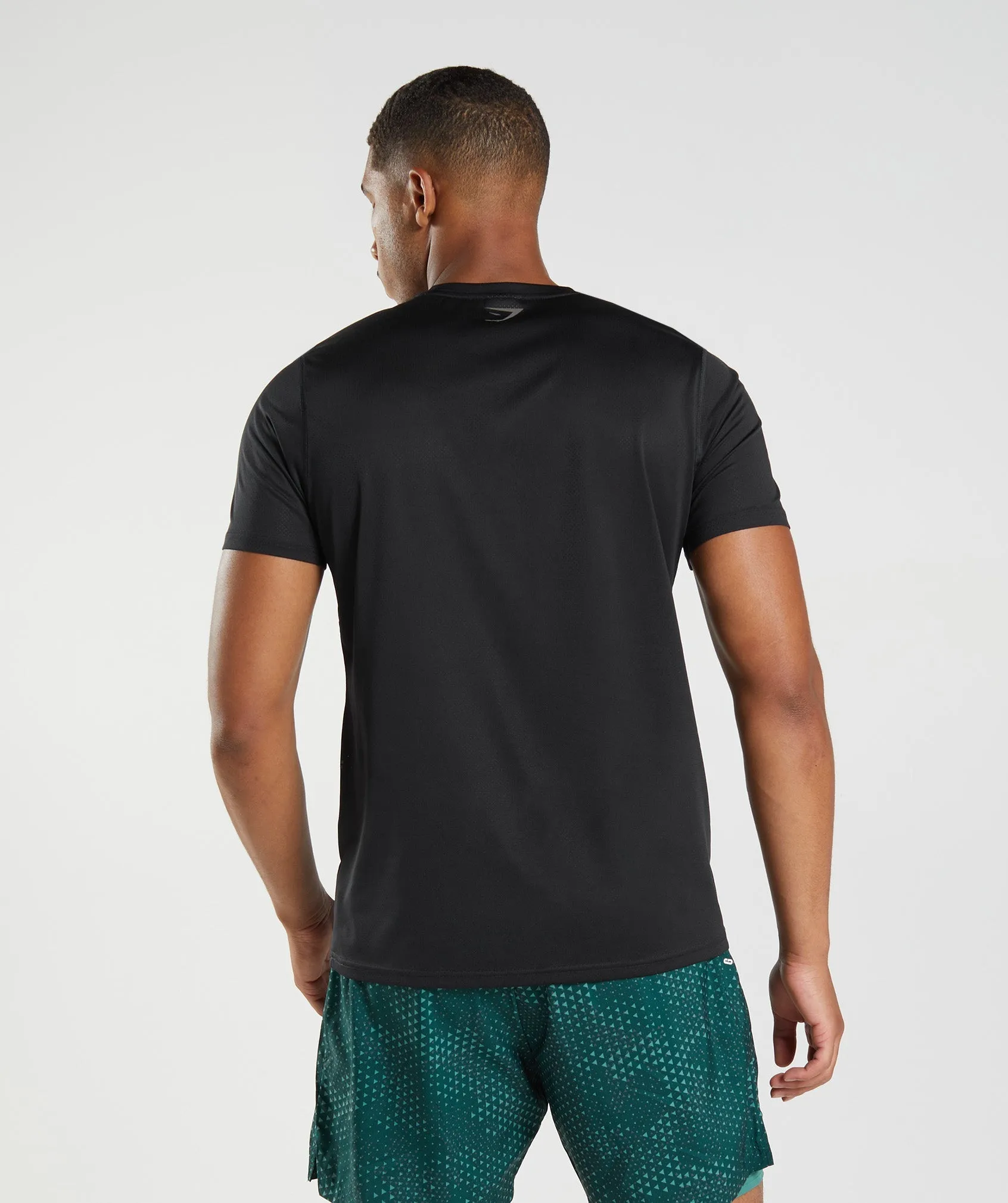 Gymshark Sport T-Shirt - Black/Black Marl sold by Gymshark product image thumbnail 2