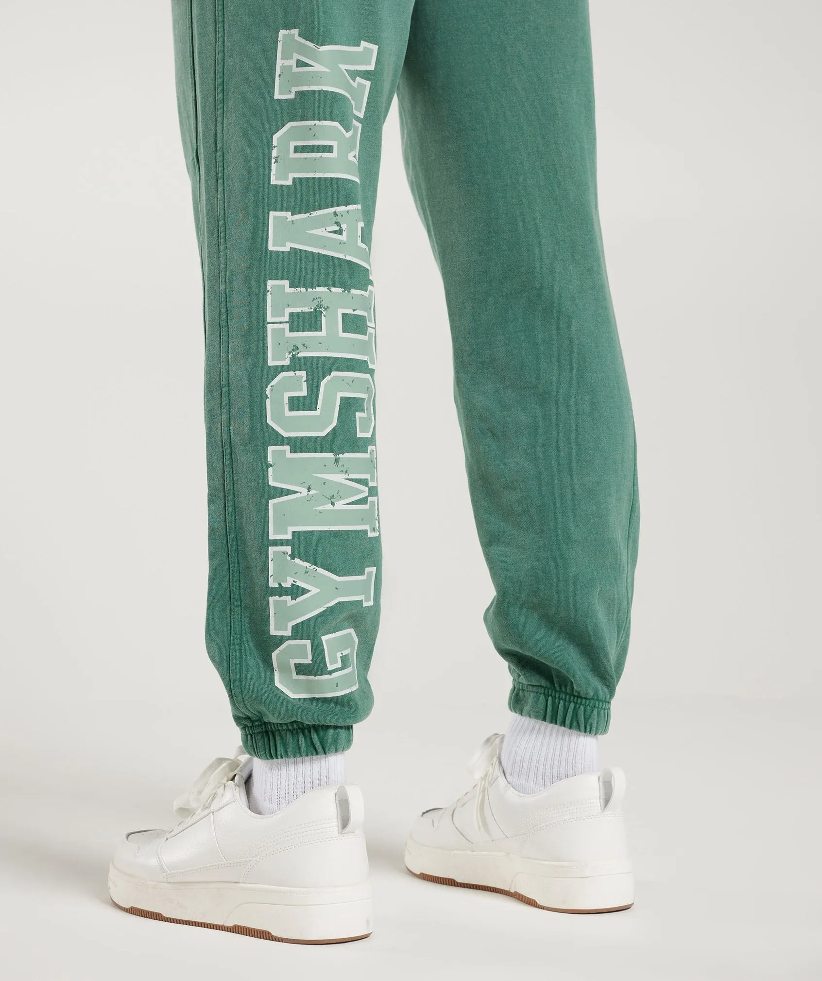 Gymshark Collegiate Joggers - Ink Teal/Acid Wash sold by Gymshark product image thumbnail 5