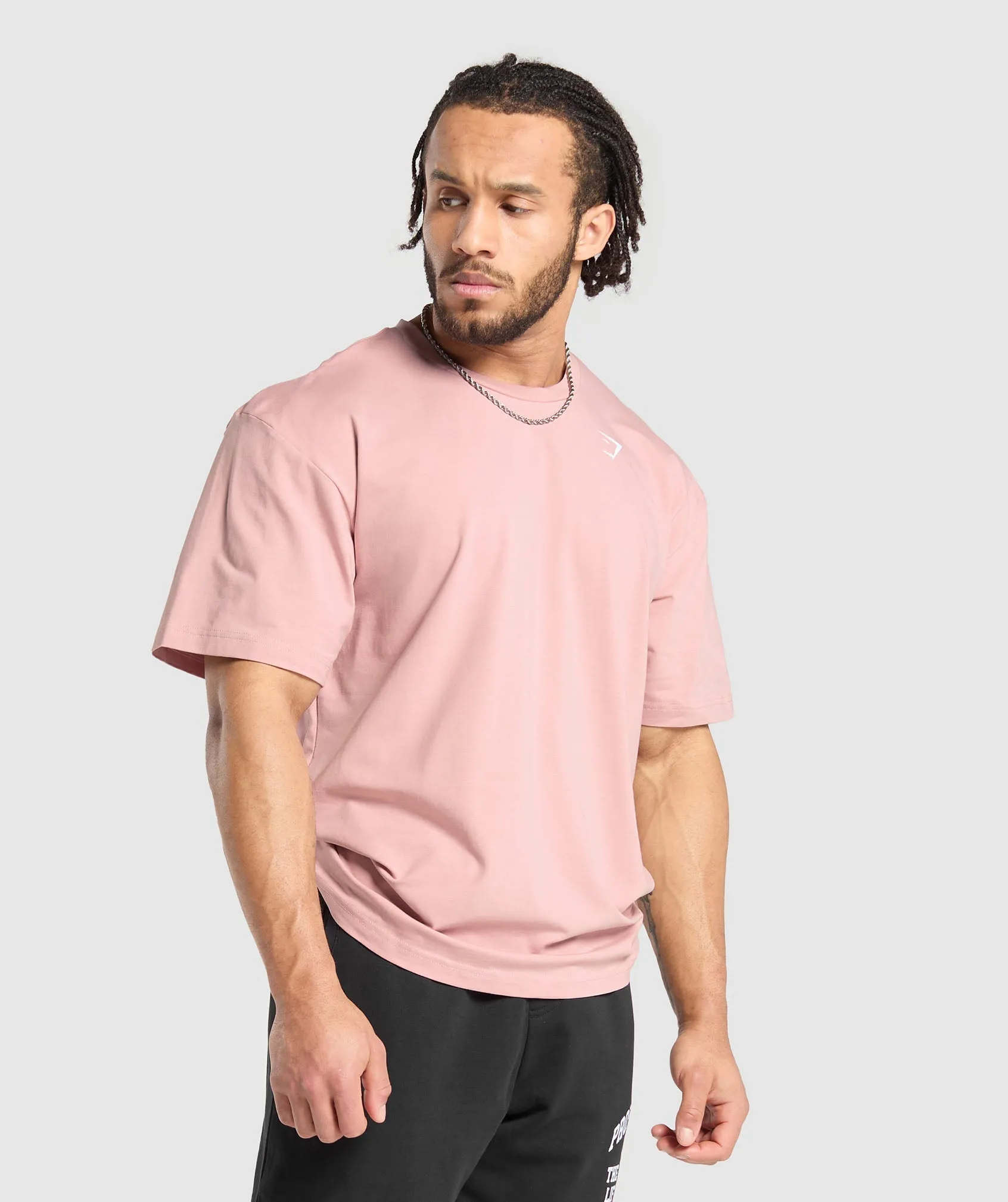 Gymshark Heavy Duty Apparel T-Shirt - Light Pink sold by Gymshark product image thumbnail 3