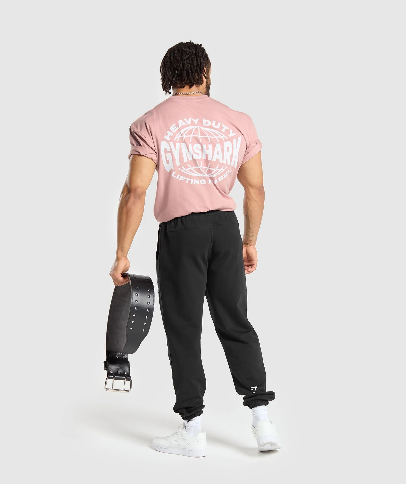 Gymshark Heavy Duty Apparel T-Shirt - Light Pink sold by Gymshark product image thumbnail 4