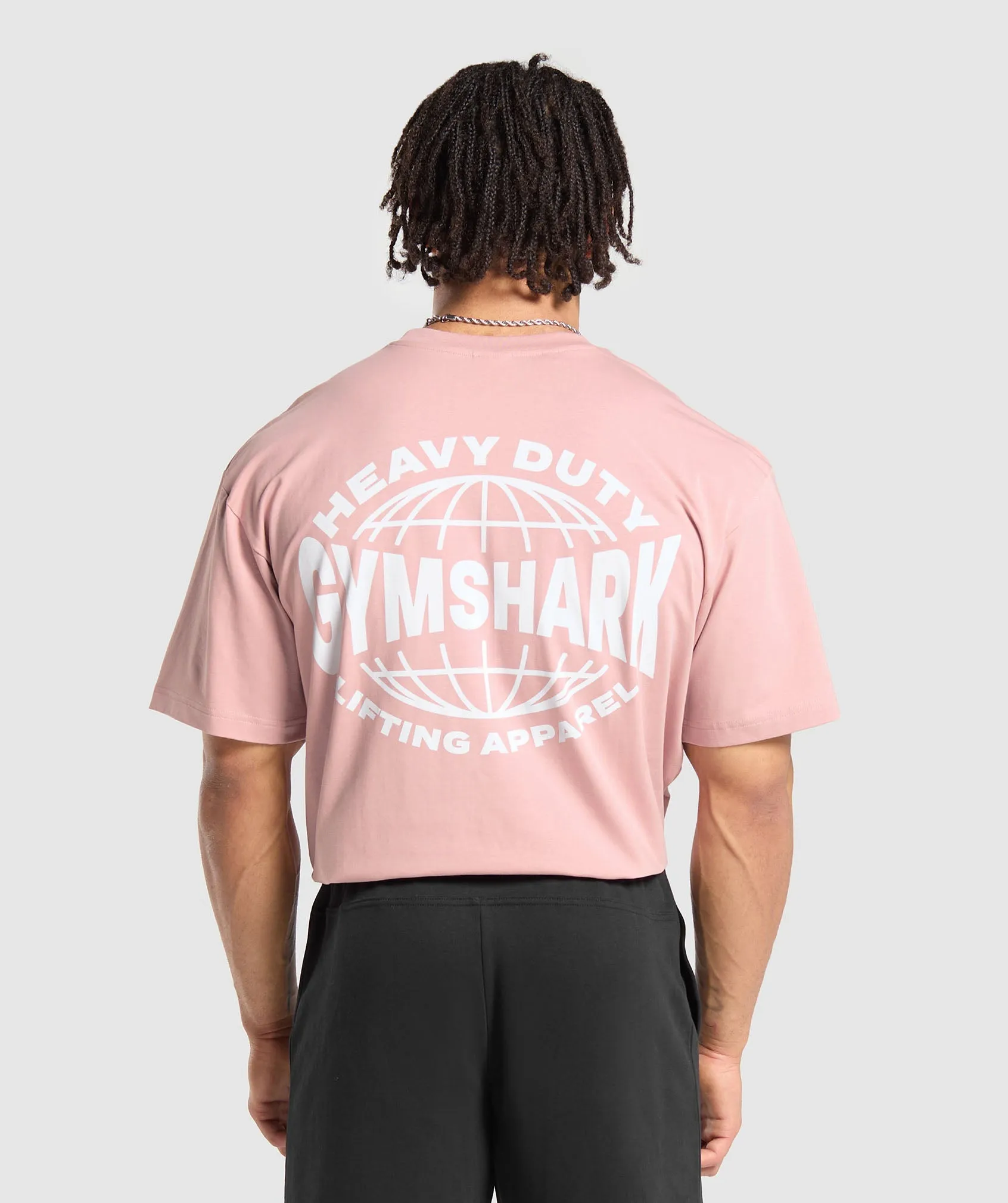 Gymshark Heavy Duty Apparel T-Shirt - Light Pink sold by Gymshark