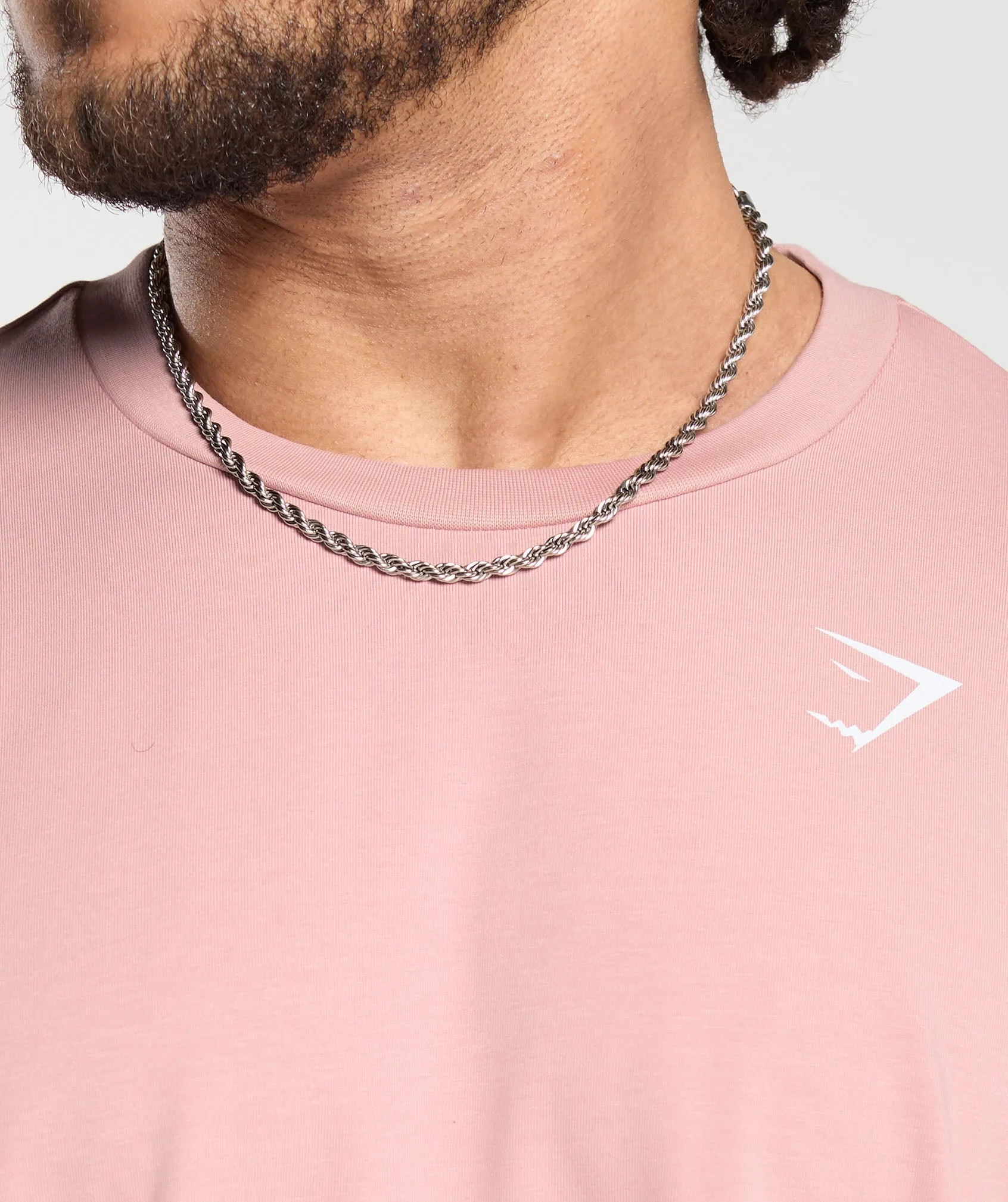 Gymshark Heavy Duty Apparel T-Shirt - Light Pink sold by Gymshark product image thumbnail 5