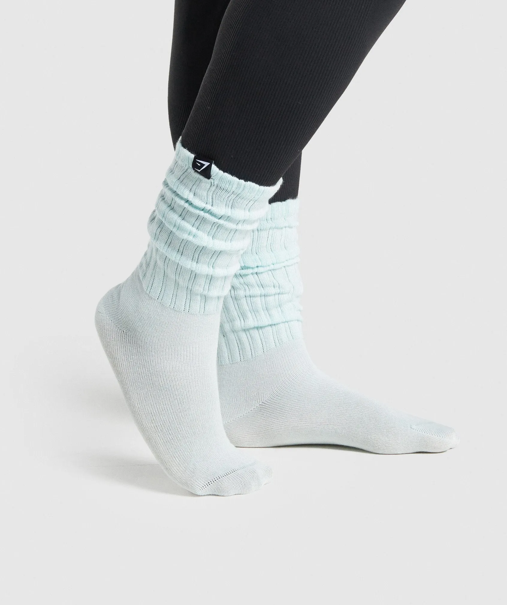 Gymshark Comfy Rest Day Socks - Light Green sold by Gymshark