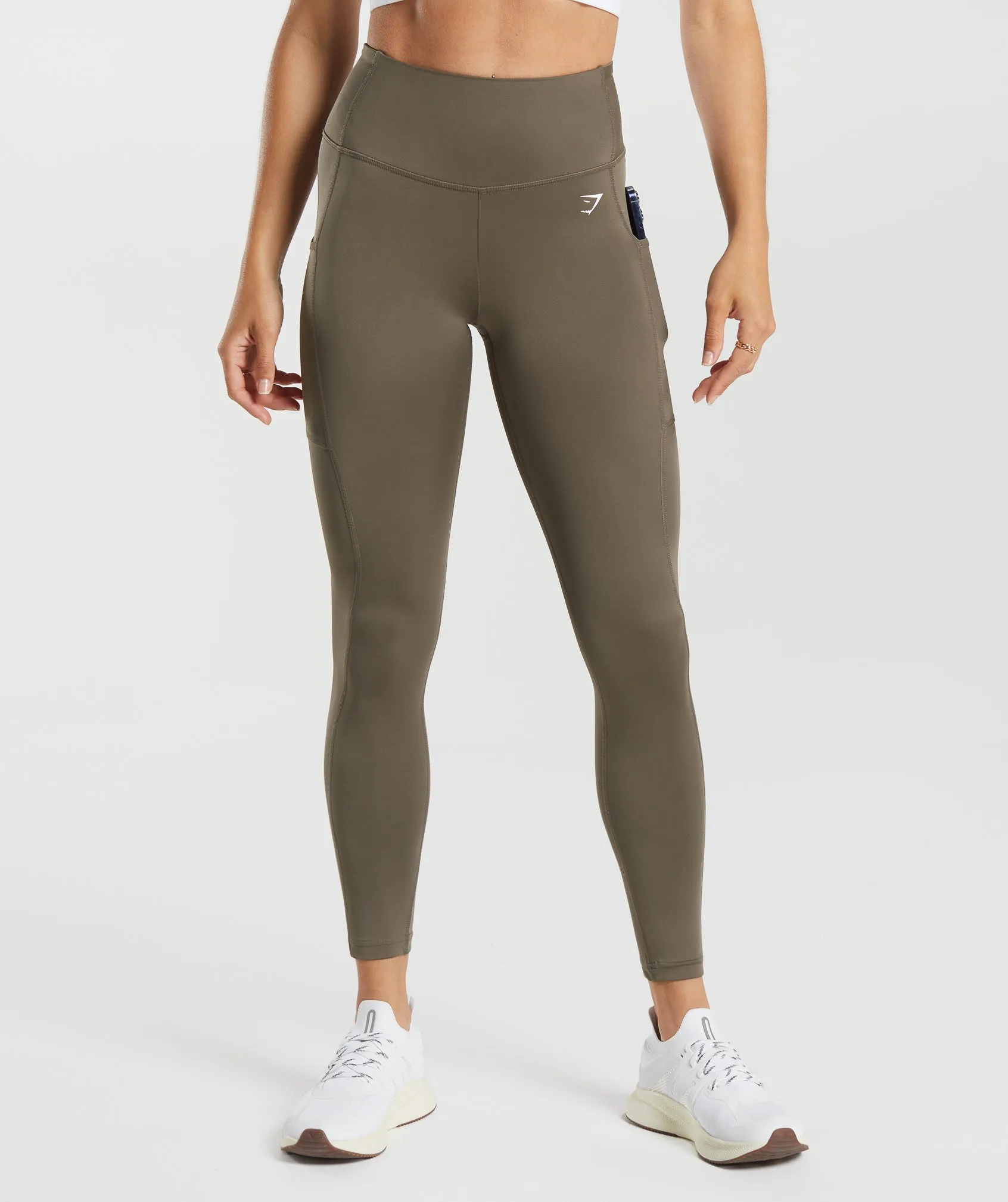 Gymshark Pocket Leggings - Camo Brown sold by Gymshark product image thumbnail 2