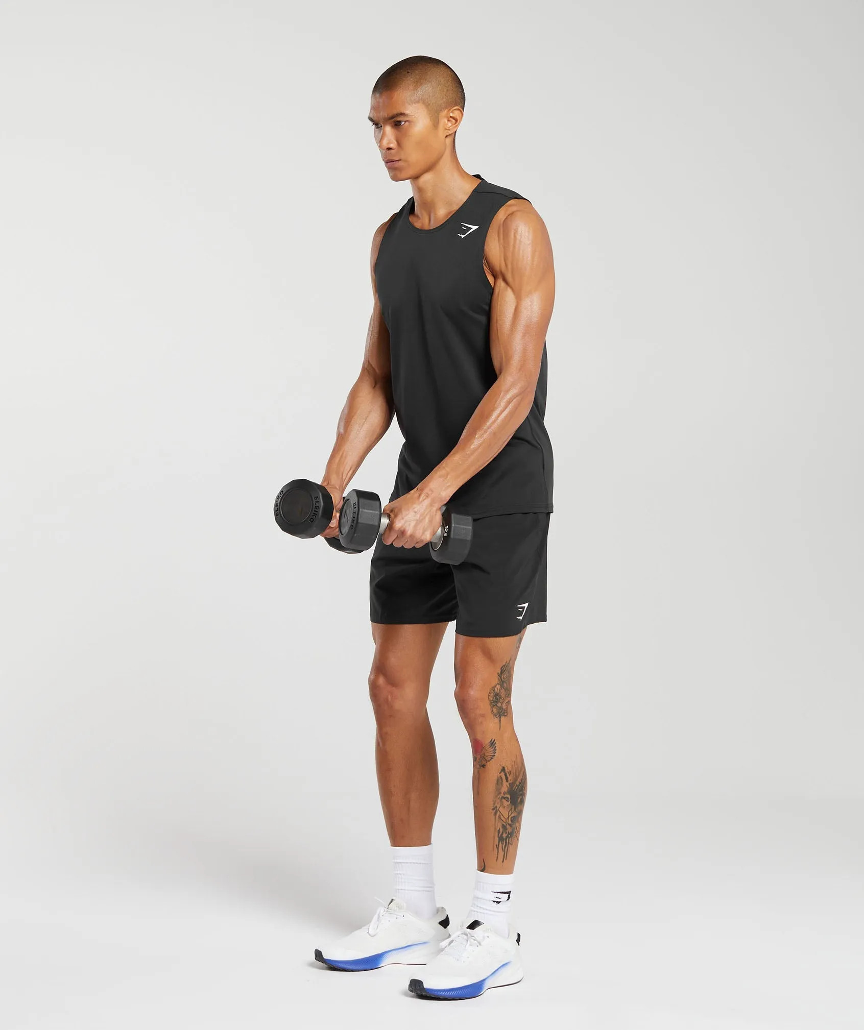 Gymshark Arrival Tank - Black sold by Gymshark product image thumbnail 4