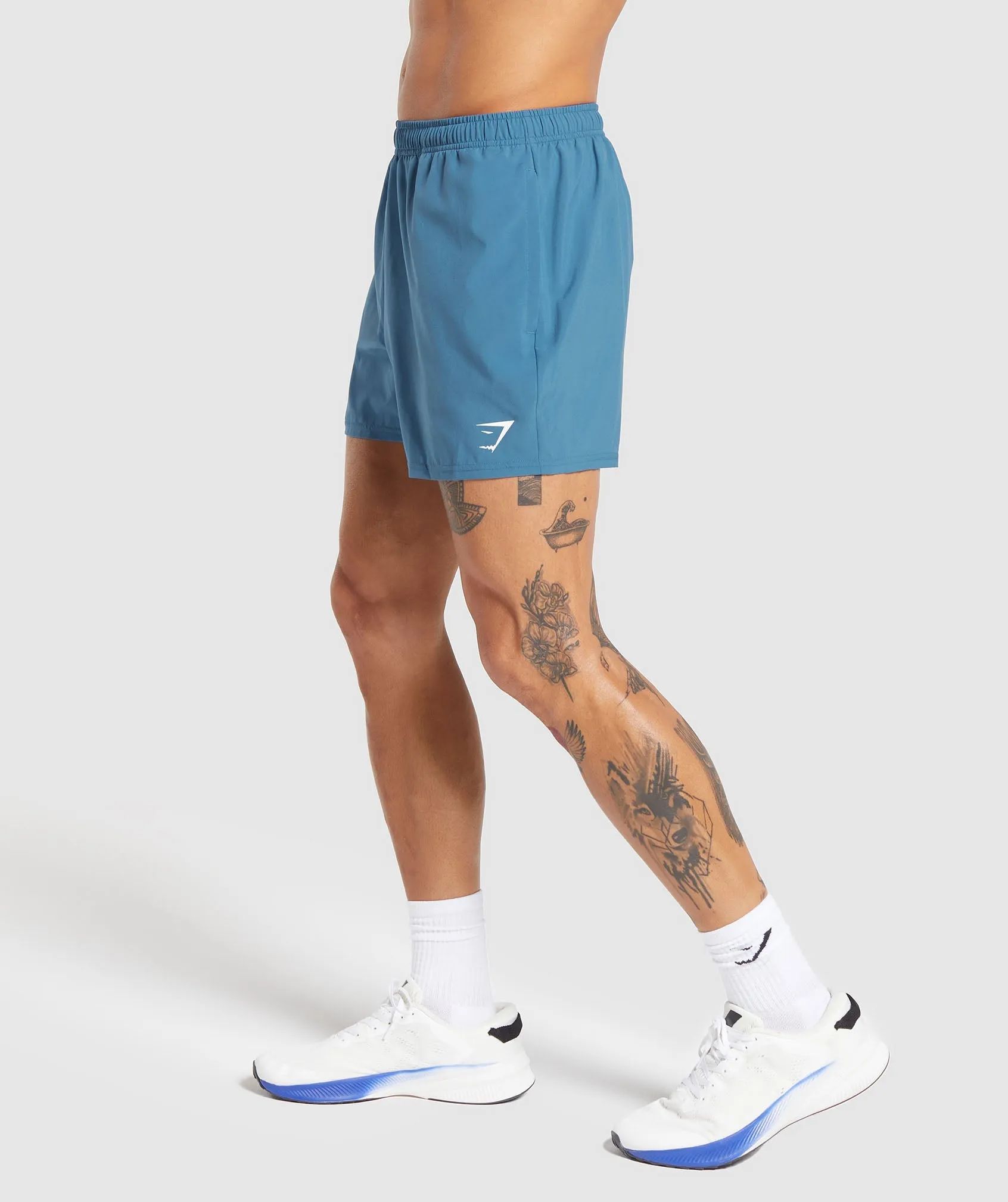 Gymshark Arrival 5" Shorts - Utility Blue sold by Gymshark product image thumbnail 3