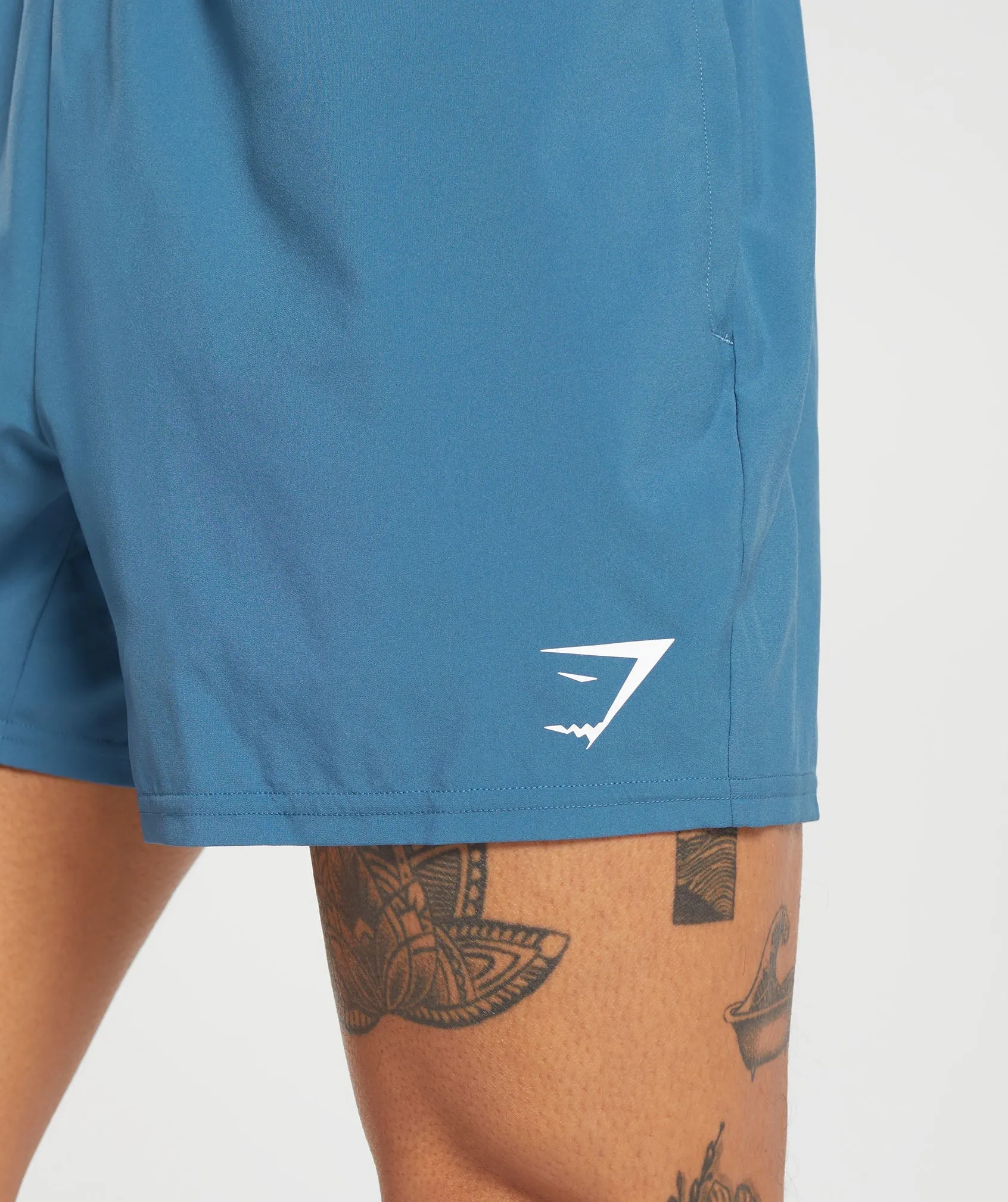 Gymshark Arrival 5" Shorts - Utility Blue sold by Gymshark product image thumbnail 5