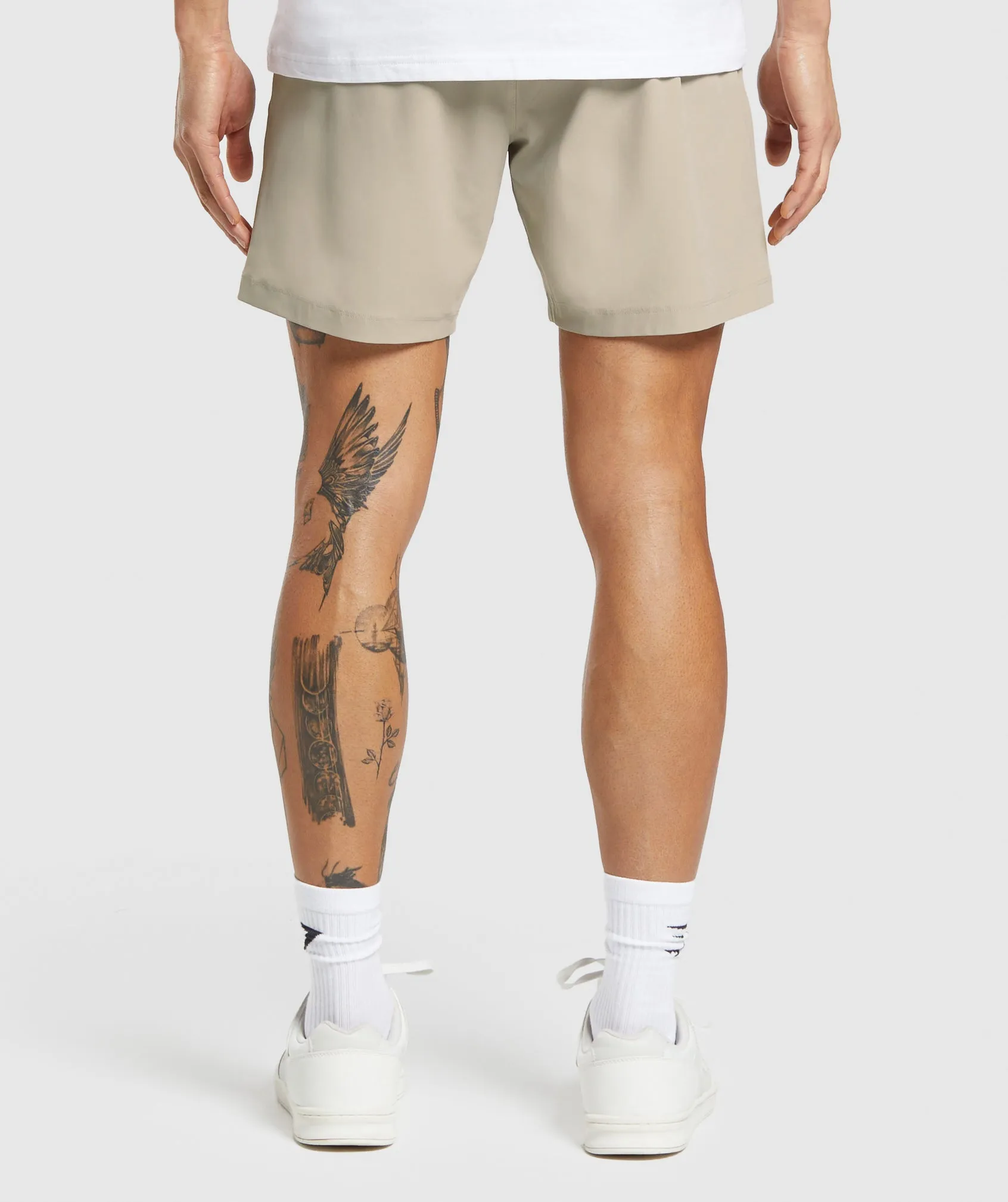 Gymshark Hybrid 6" Shorts - Sand Brown sold by Gymshark product image thumbnail 2