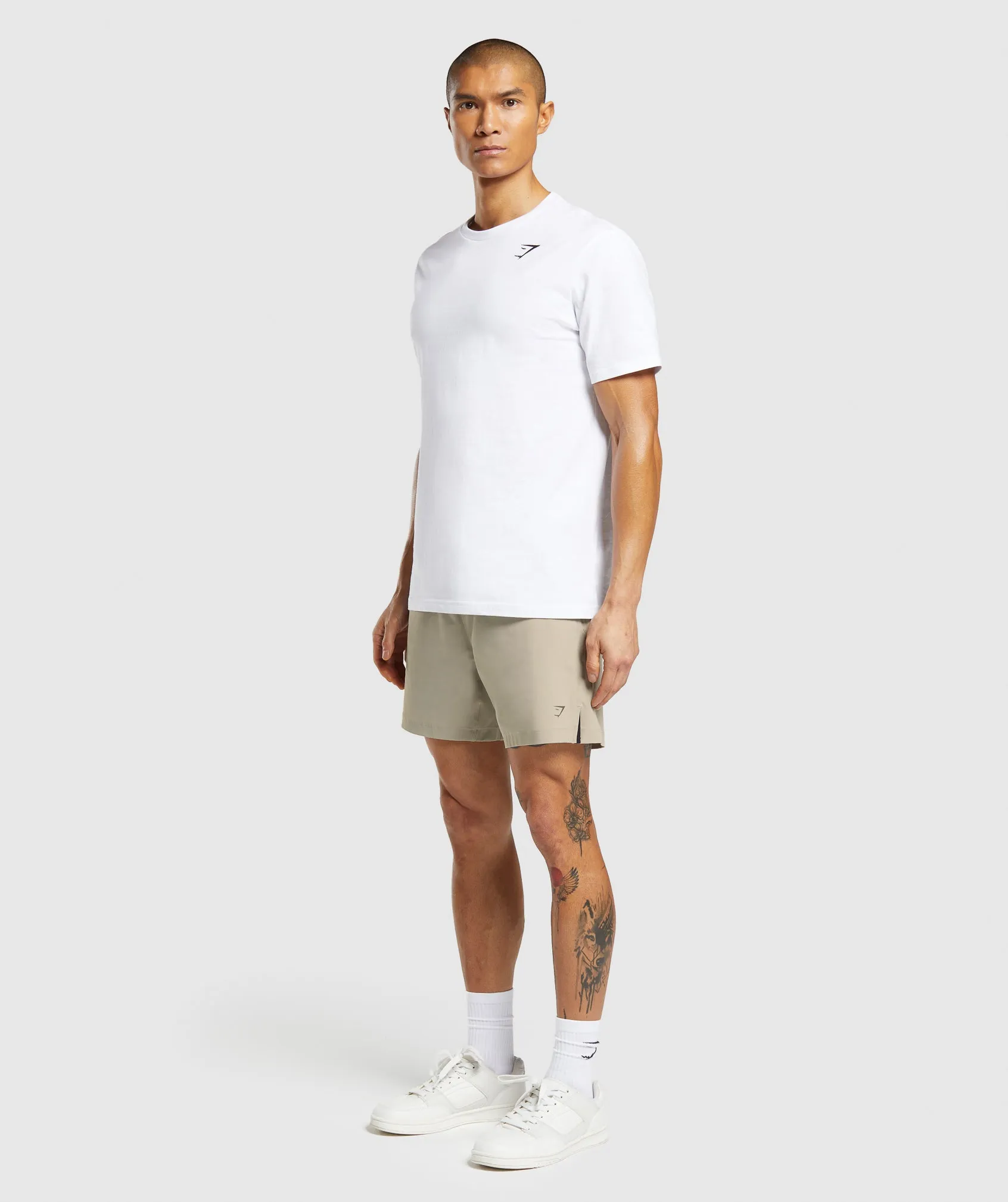Gymshark Hybrid 6" Shorts - Sand Brown sold by Gymshark product image thumbnail 4