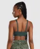 Gymshark Scoop Neck Sports Bra - Obsidian Green sold by Gymshark