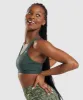 Gymshark Scoop Neck Sports Bra - Obsidian Green sold by Gymshark