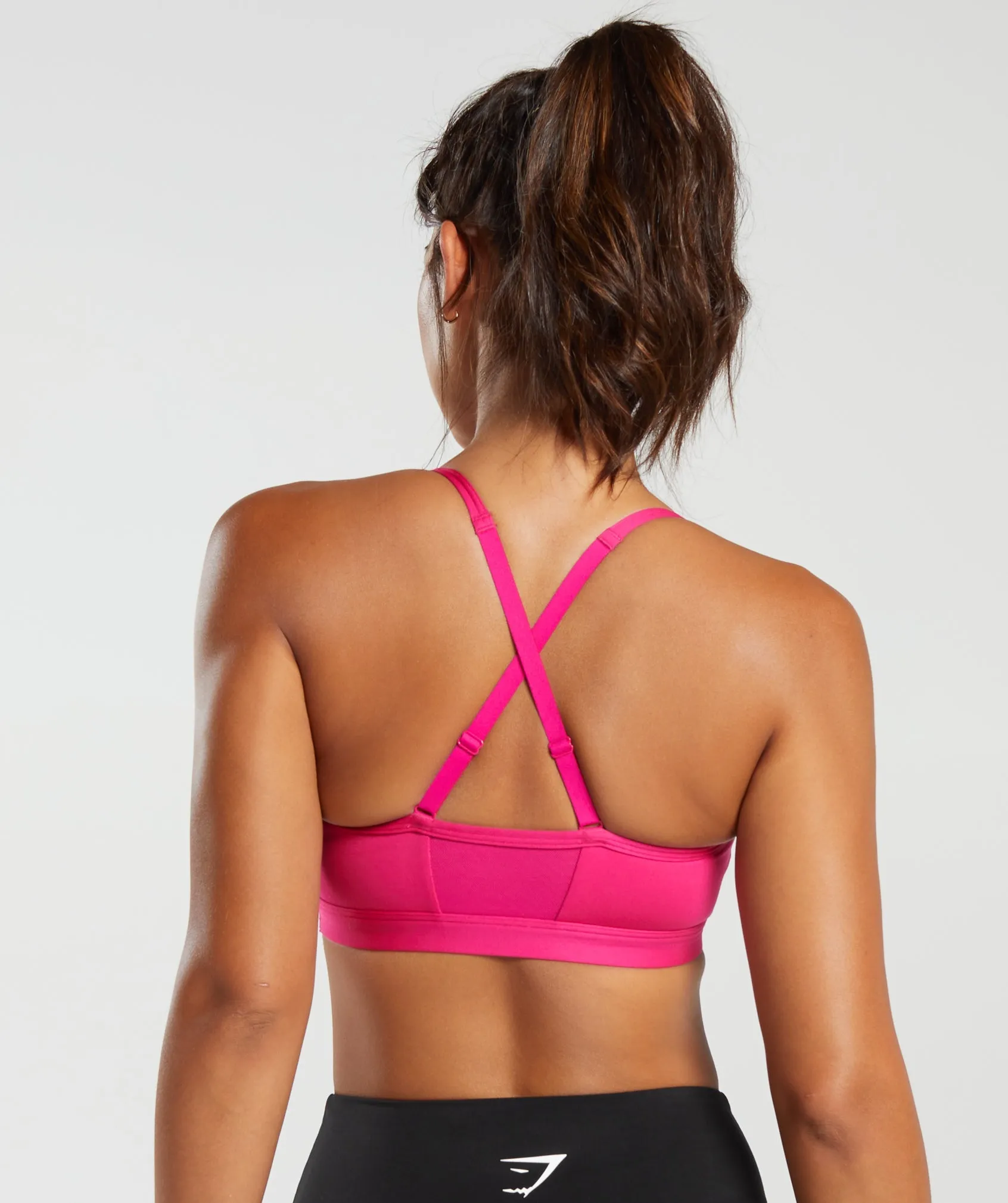 Gymshark Ruched Sports Bra - Bold Magenta sold by Gymshark product image thumbnail 2