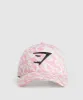 Gymshark Sharkhead Cap - Pink Print sold by Gymshark
