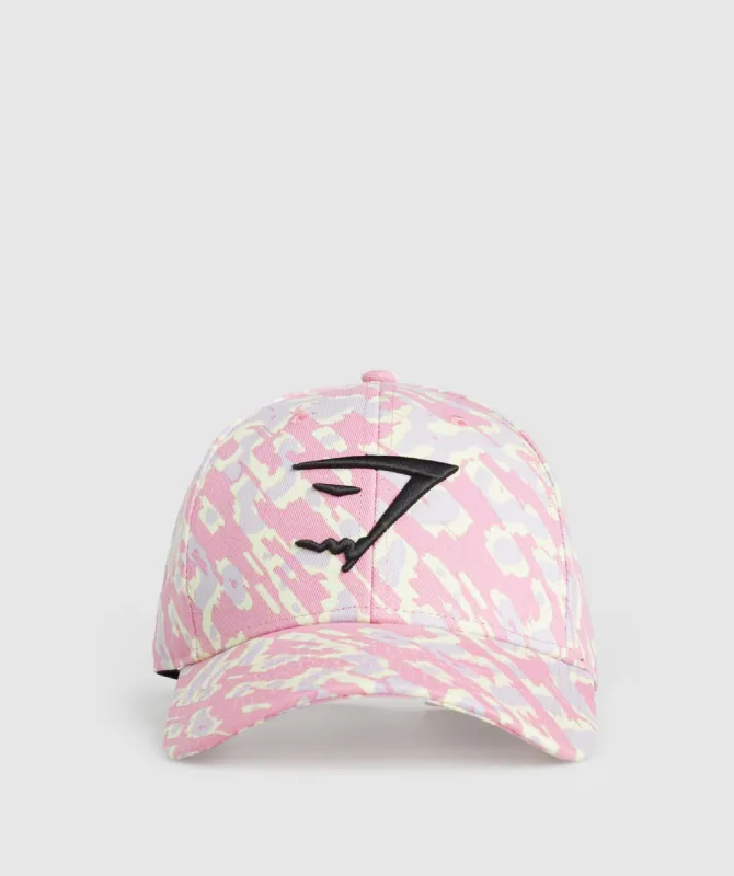 Gymshark Sharkhead Cap - Pink Print sold by Gymshark