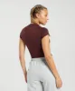Gymshark Jersey Body Fit T-Shirt - Rich Maroon sold by Gymshark