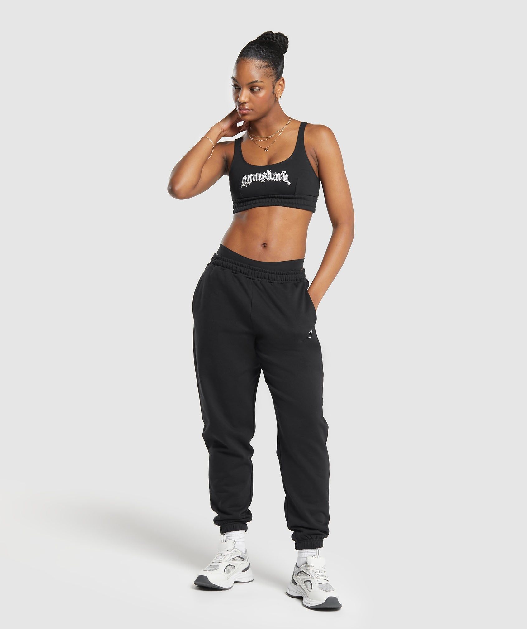 Gymshark Heavy Flex Graphic Jogger - Black sold by Gymshark product image thumbnail 4