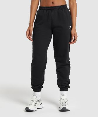 Gymshark Heavy Flex Graphic Jogger - Black sold by Gymshark