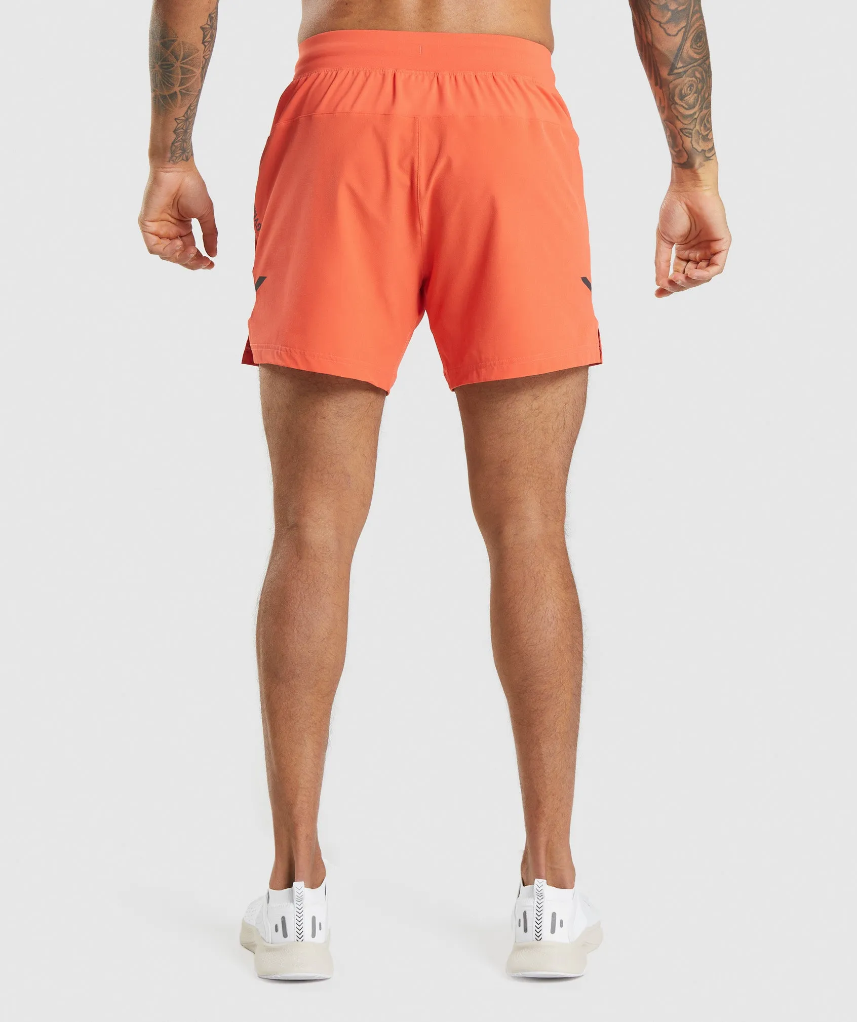 Gymshark Apex 5" Perform Shorts - Papaya Orange sold by Gymshark product image thumbnail 2