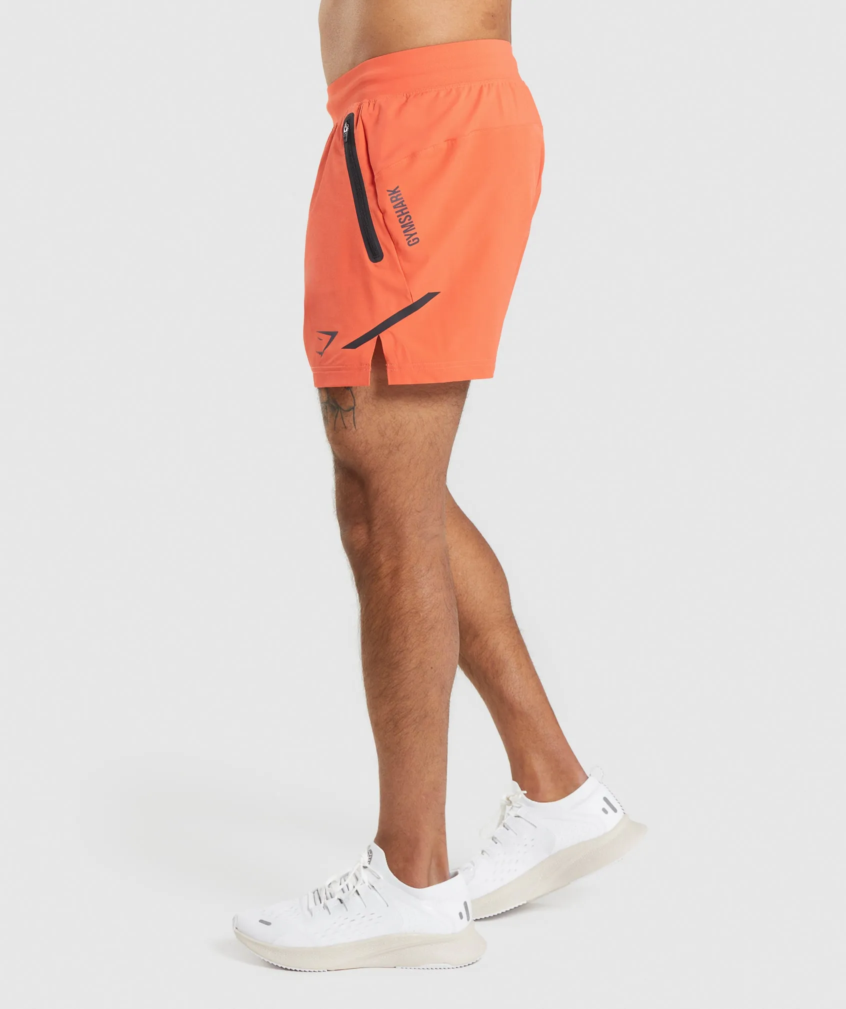 Gymshark Apex 5" Perform Shorts - Papaya Orange sold by Gymshark product image thumbnail 3