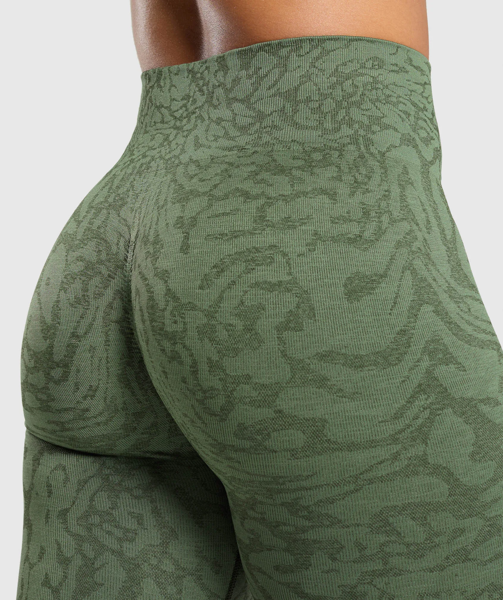 Gymshark Adapt x Whitney Leggings - Force Green/Winter Olive sold by Gymshark product image thumbnail 3