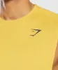 Gymshark Bold Drop Arm Tank - Medallion Yellow sold by Gymshark