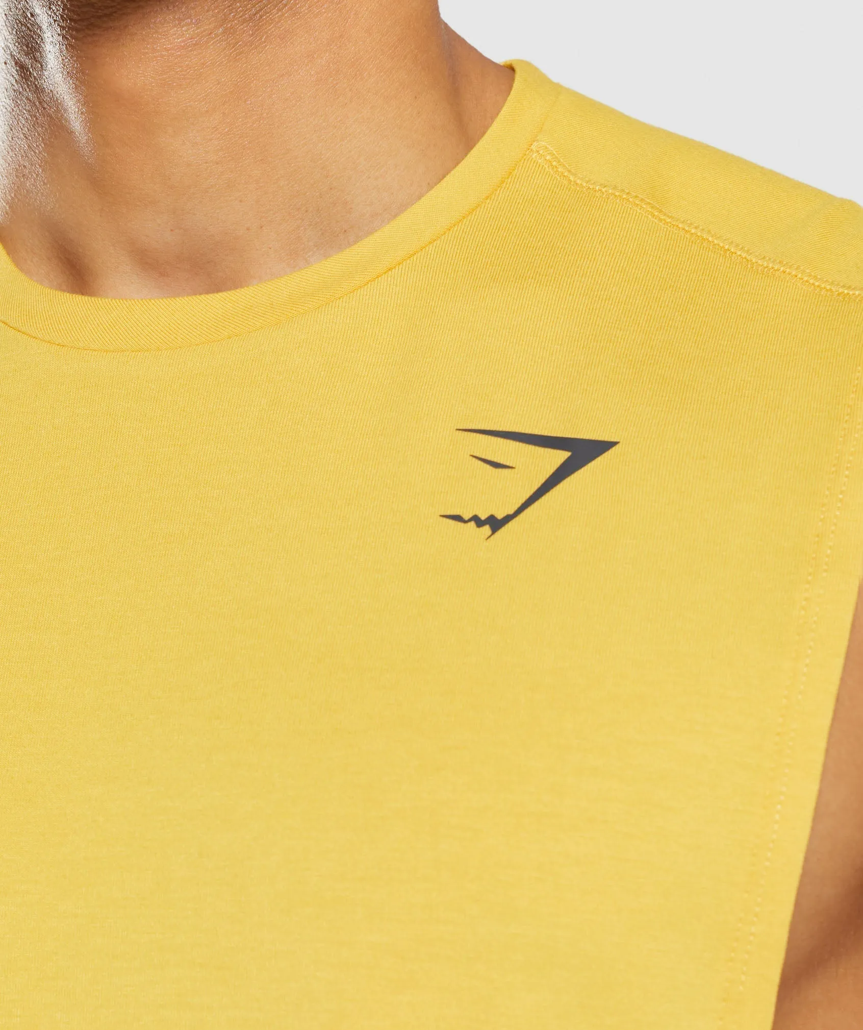 Gymshark Bold Drop Arm Tank - Medallion Yellow sold by Gymshark product image thumbnail 5