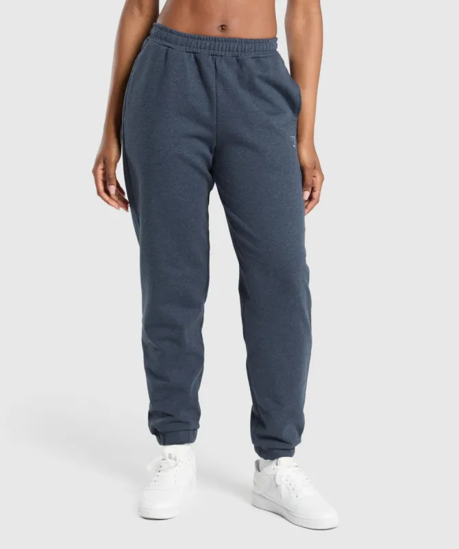 Gymshark Rest Day Sweats Joggers - Bros Indigo Blue Marl sold by Gymshark