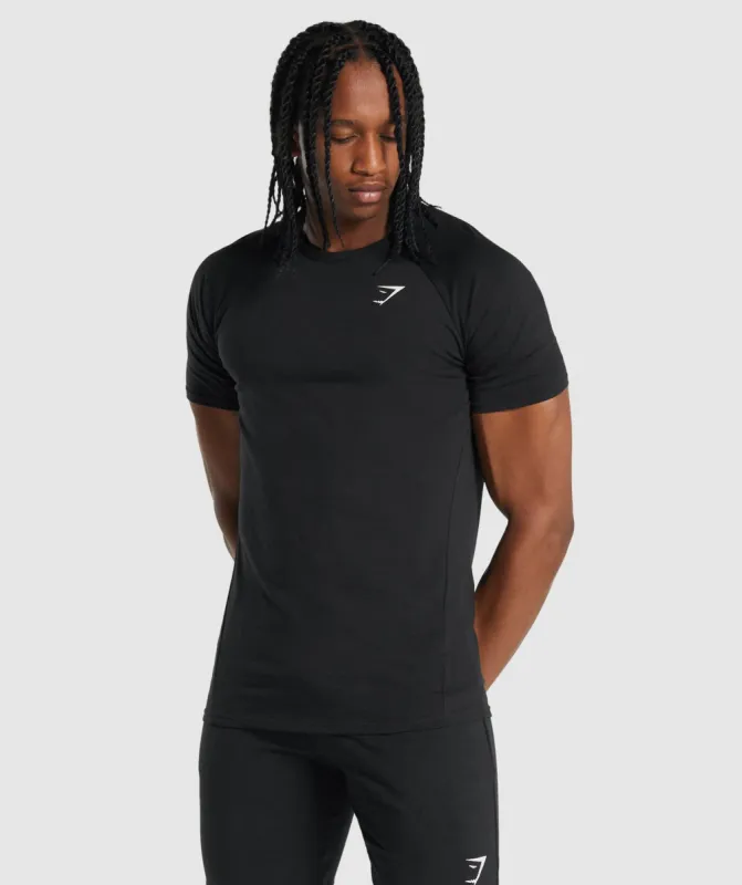 Gymshark Critical 2.0 T-Shirt - Black sold by Gymshark