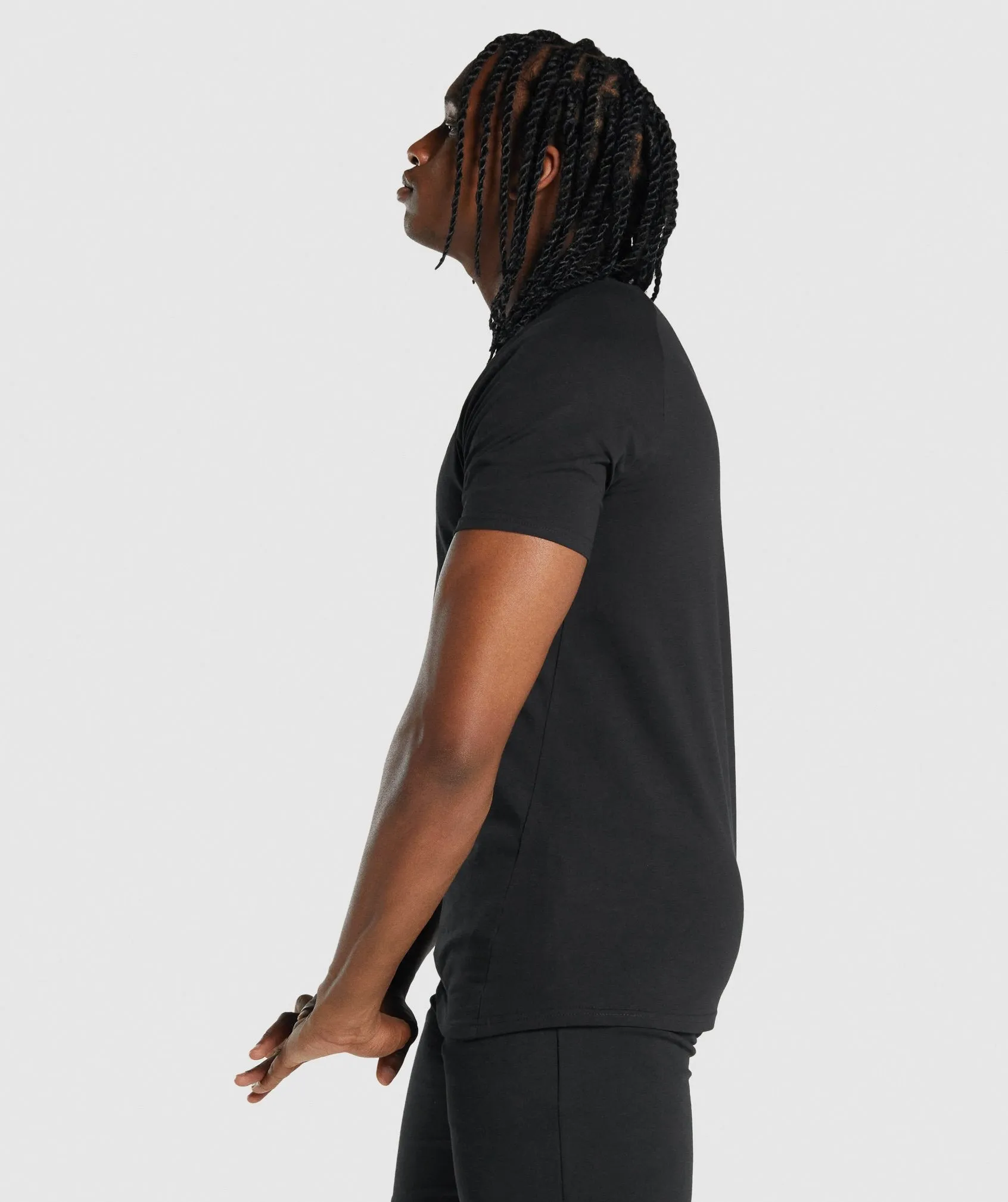 Gymshark Critical 2.0 T-Shirt - Black sold by Gymshark product image thumbnail 3
