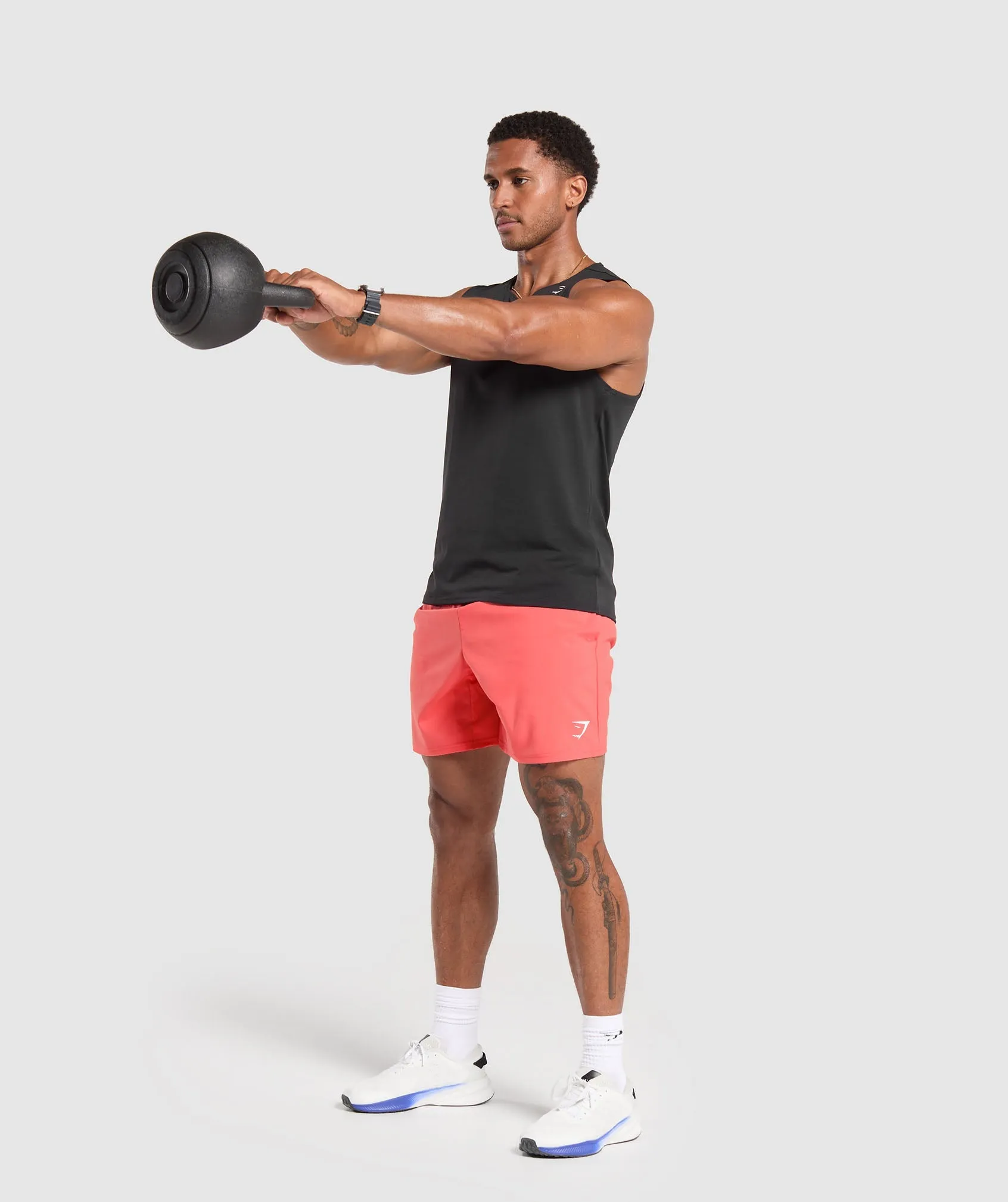 Gymshark Arrival 7" Shorts - Tropical Pink sold by Gymshark product image thumbnail 4