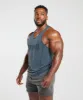 Gymshark Heritage Washed Stringer - Navy sold by Gymshark