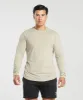 Gymshark Lifting Club Long Sleeve T-Shirt - Washed Stone Brown sold by Gymshark