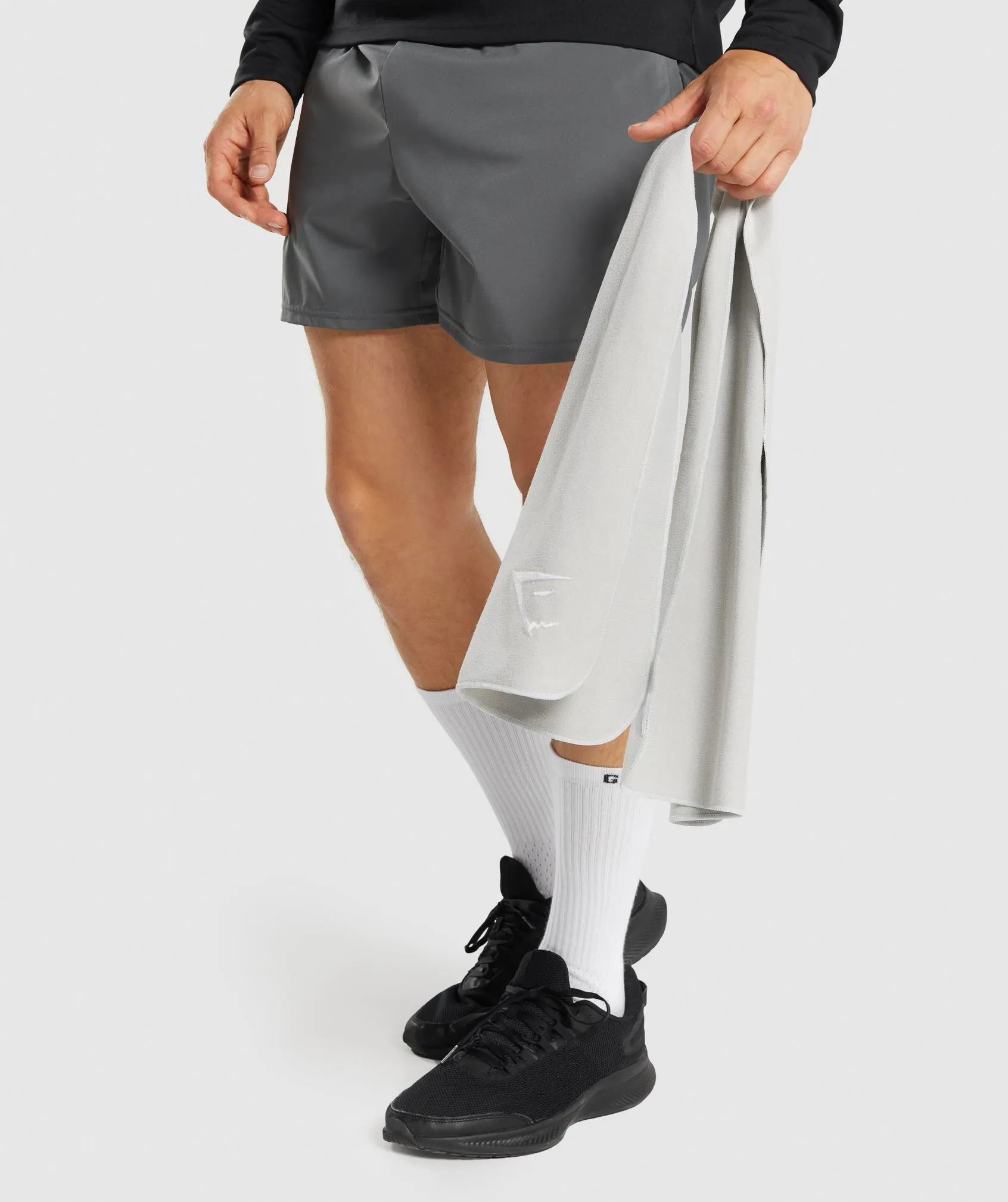 Gymshark Sweat Towel - Light Grey sold by Gymshark product image thumbnail 5