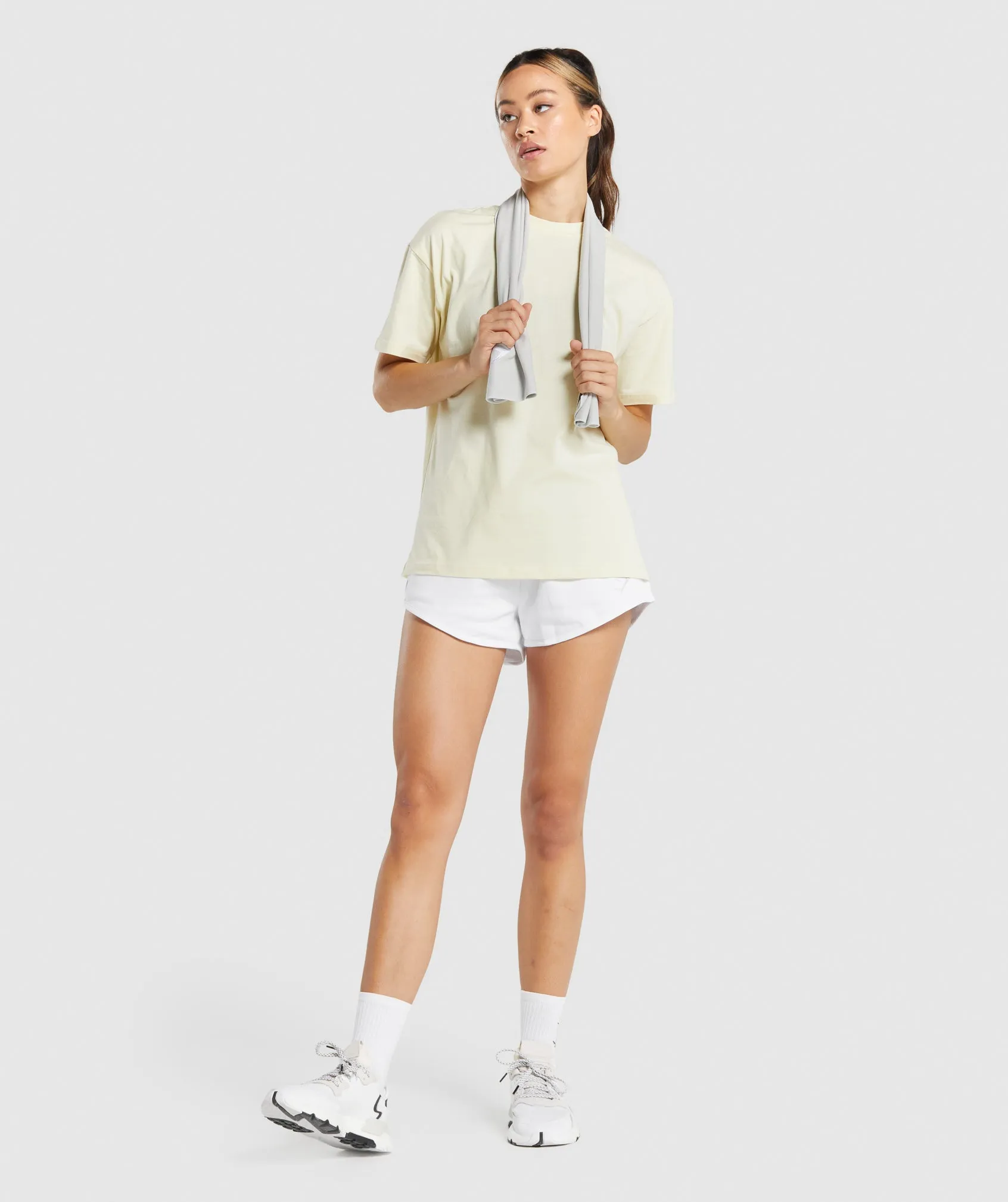 Gymshark Sweat Towel - Light Grey sold by Gymshark product image thumbnail 4