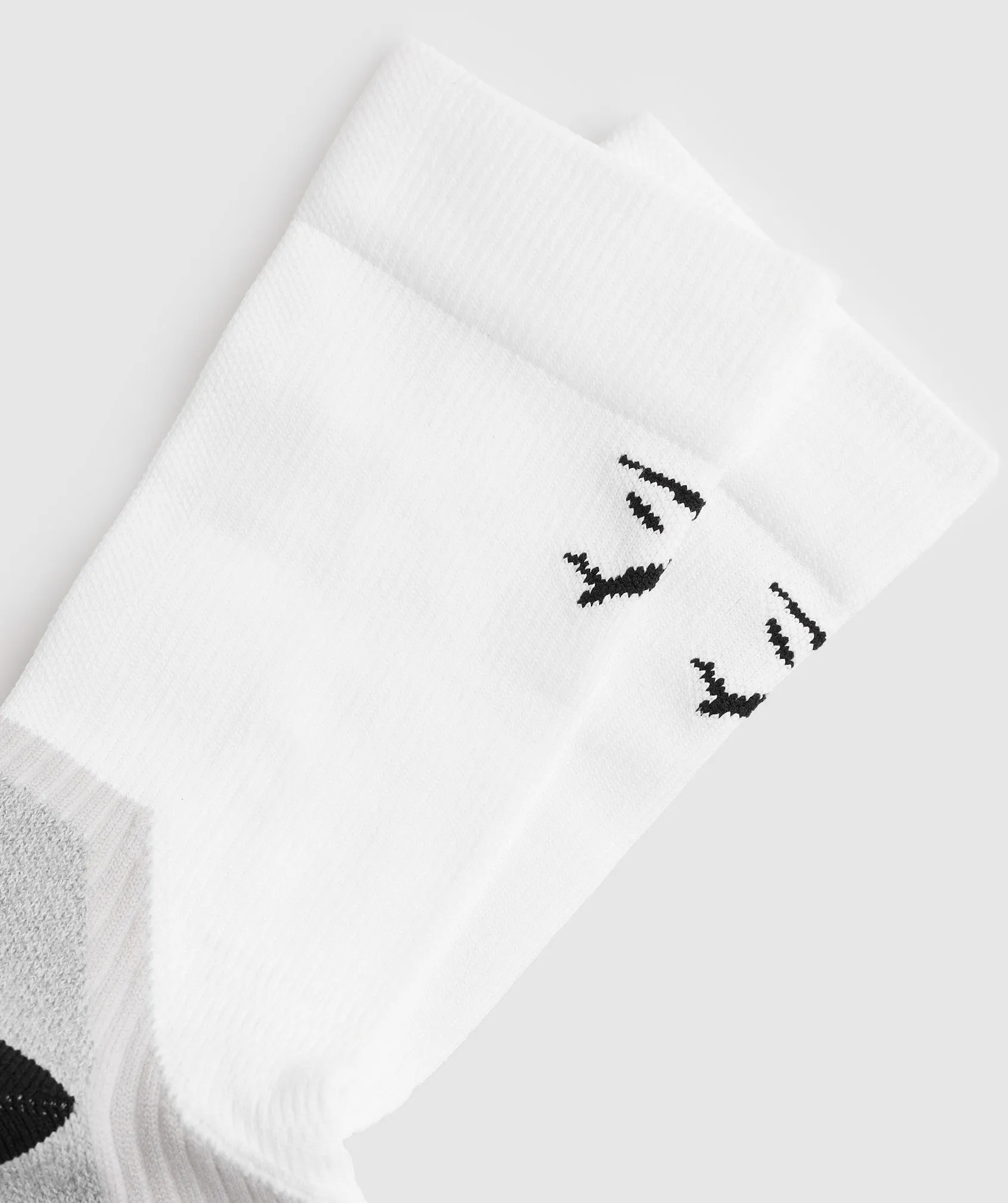 Gymshark Lightweight Running Crew Socks - White sold by Gymshark product image thumbnail 2