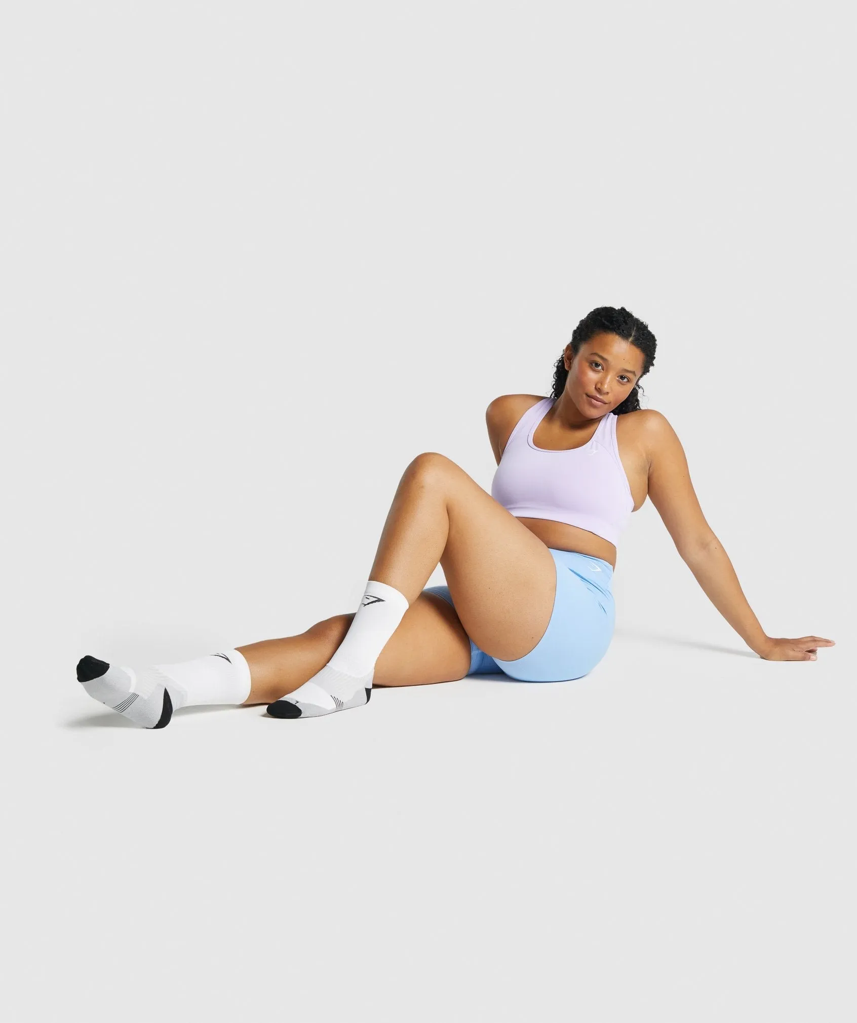 Gymshark Lightweight Running Crew Socks - White sold by Gymshark product image thumbnail 5