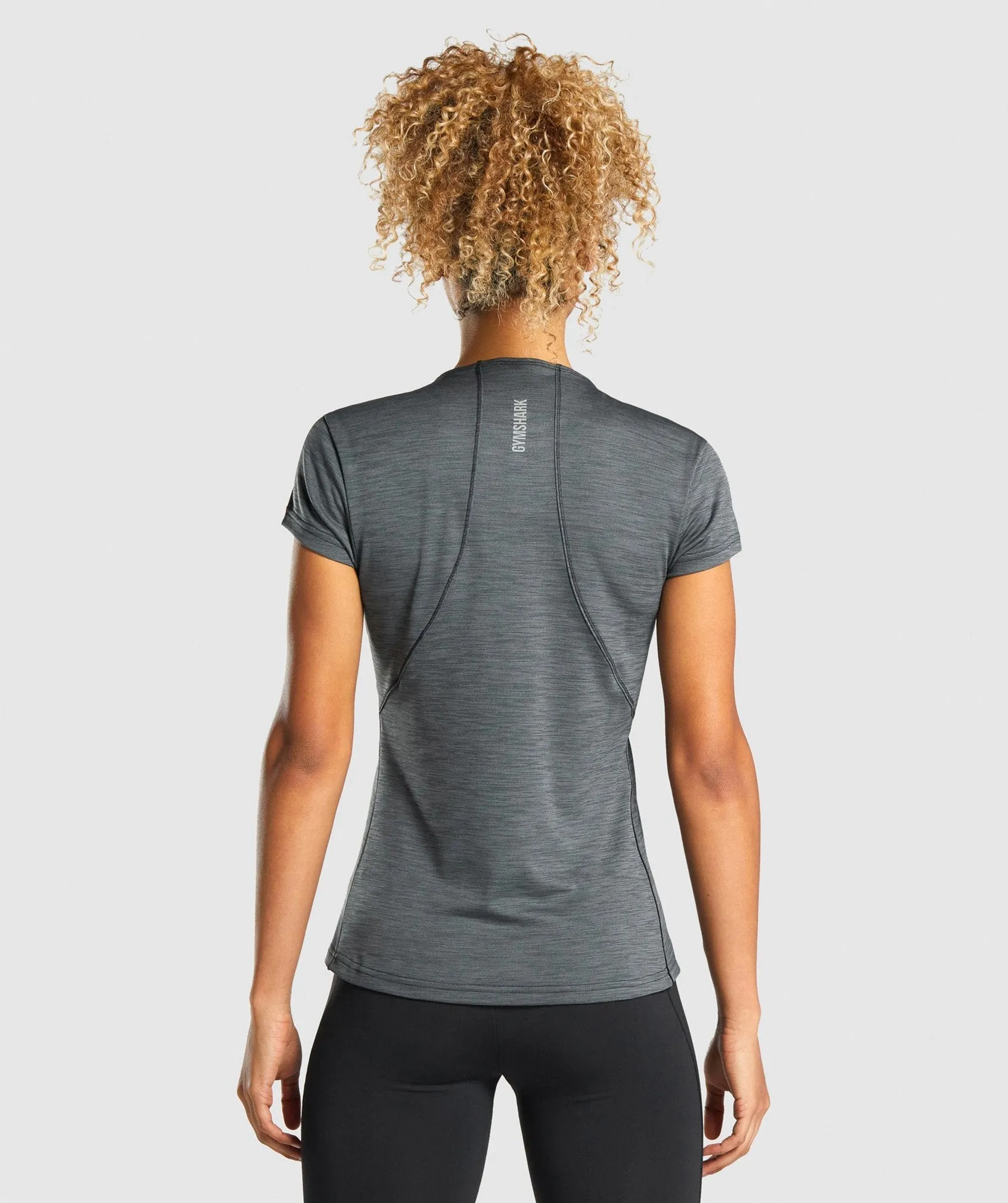Gymshark Speed T-Shirt - Charcoal Marl sold by Gymshark product image thumbnail 2