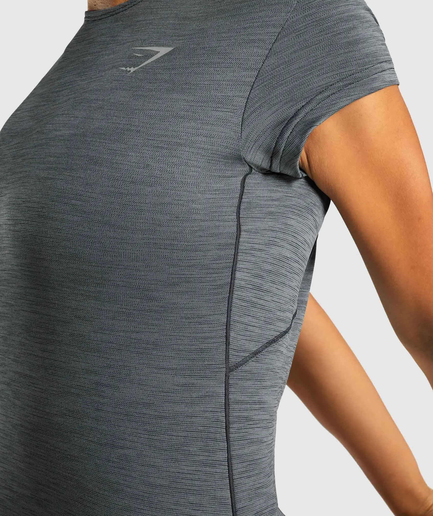 Gymshark Speed T-Shirt - Charcoal Marl sold by Gymshark product image thumbnail 5