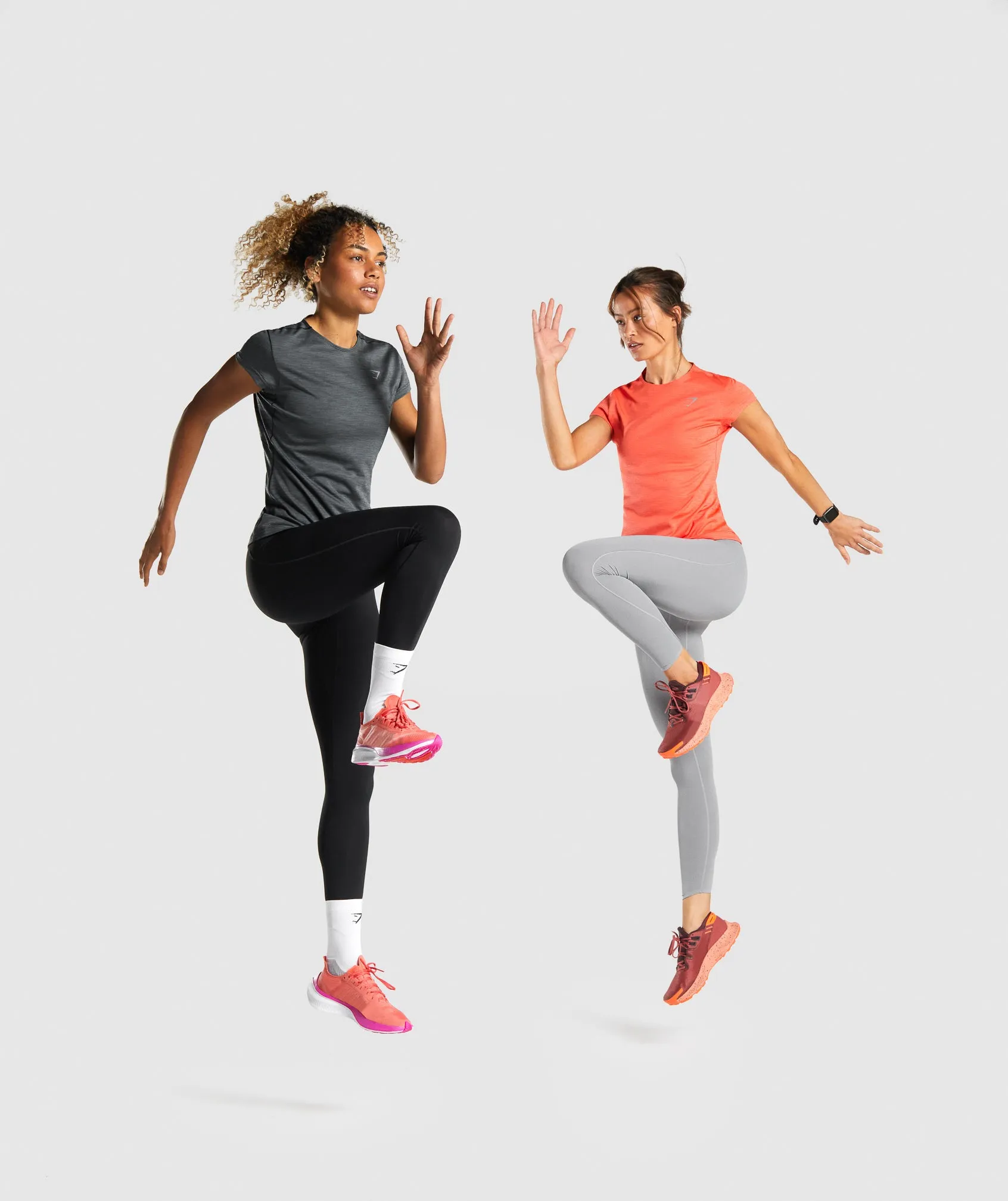 Gymshark Speed T-Shirt - Charcoal Marl sold by Gymshark product image thumbnail 4