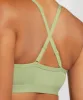 Gymshark Ruched Sports Bra - Light Sage Green sold by Gymshark