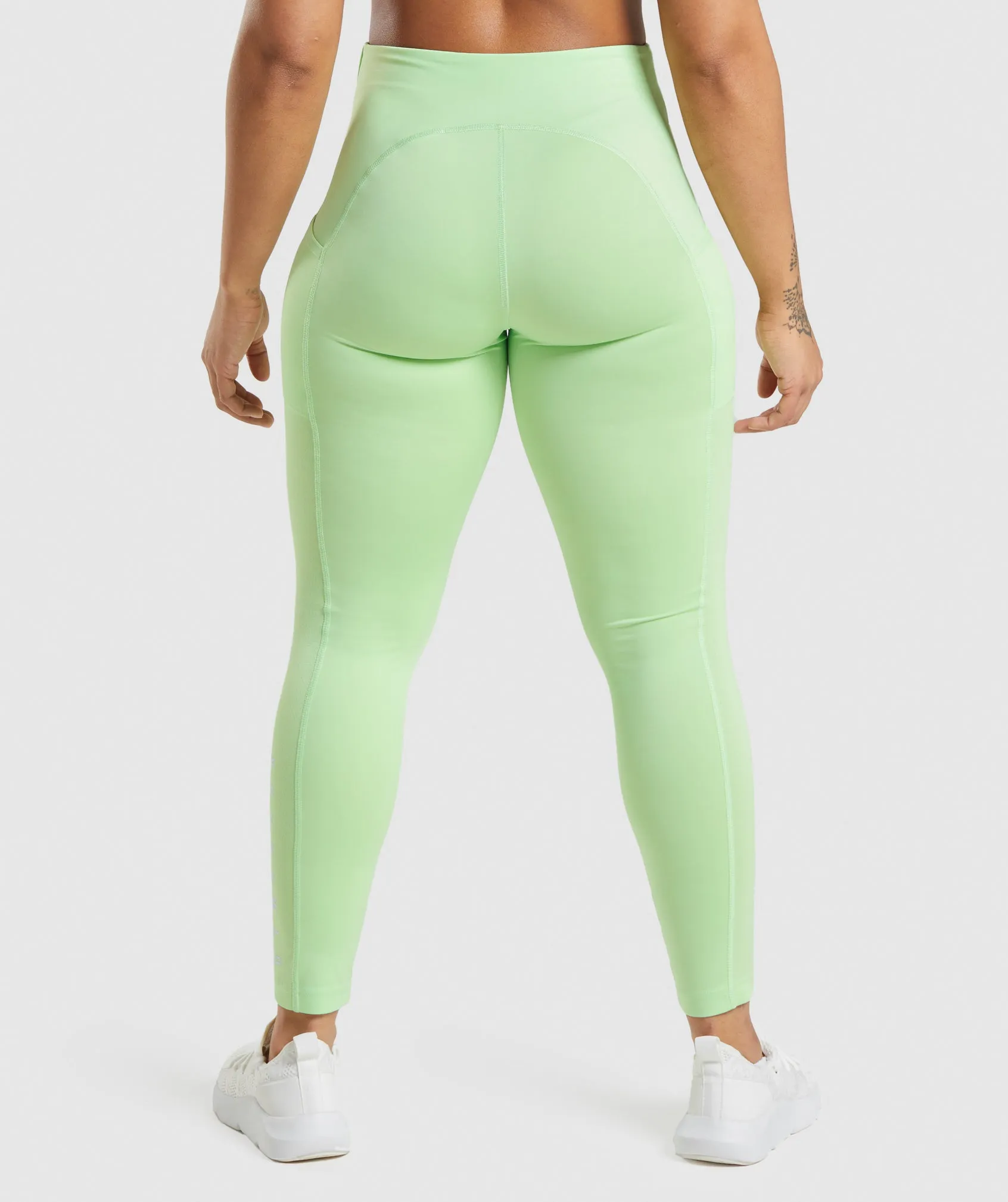 Gymshark Sport Leggings - Bali Green sold by Gymshark product image thumbnail 2