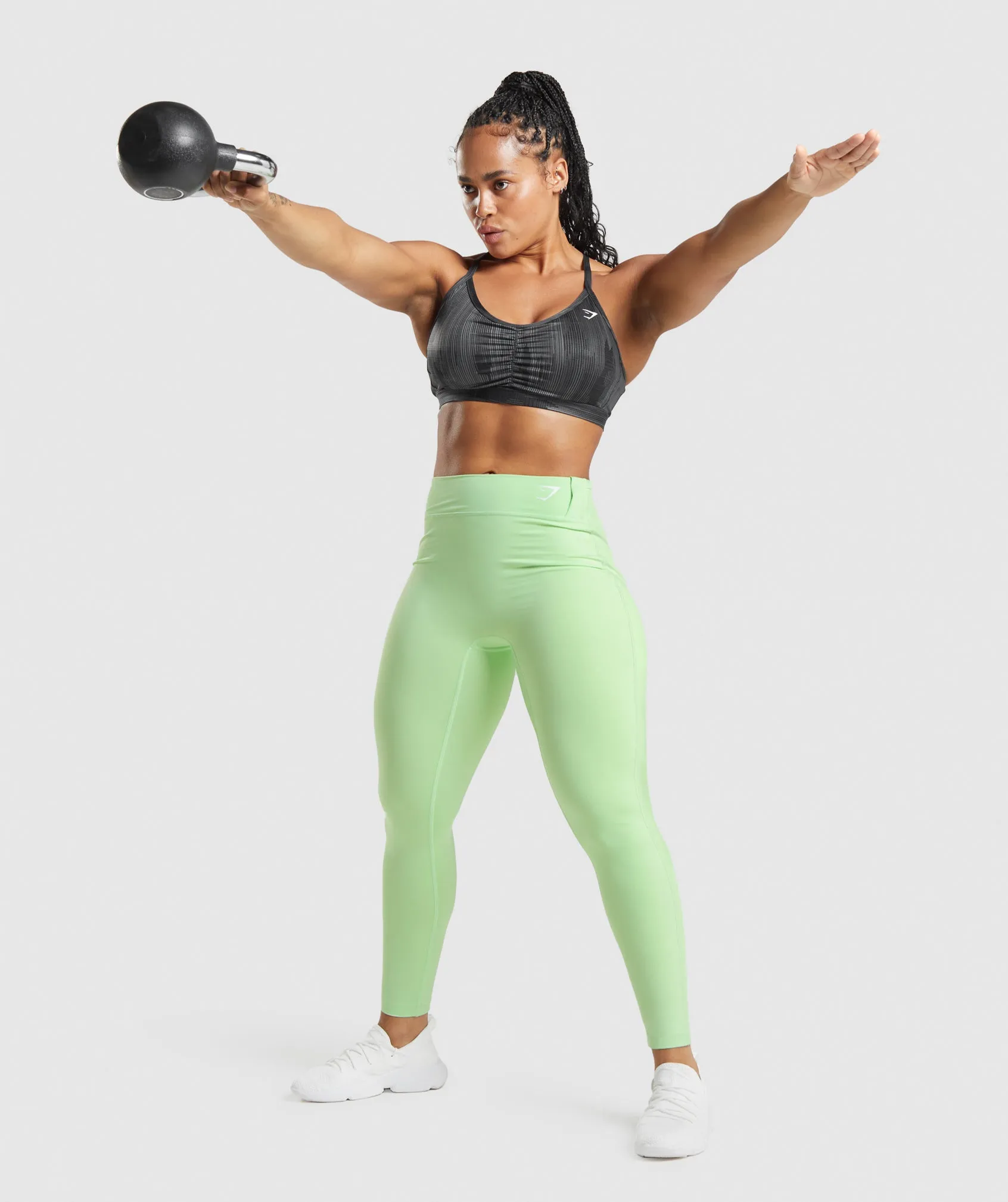 Gymshark Sport Leggings - Bali Green sold by Gymshark product image thumbnail 4