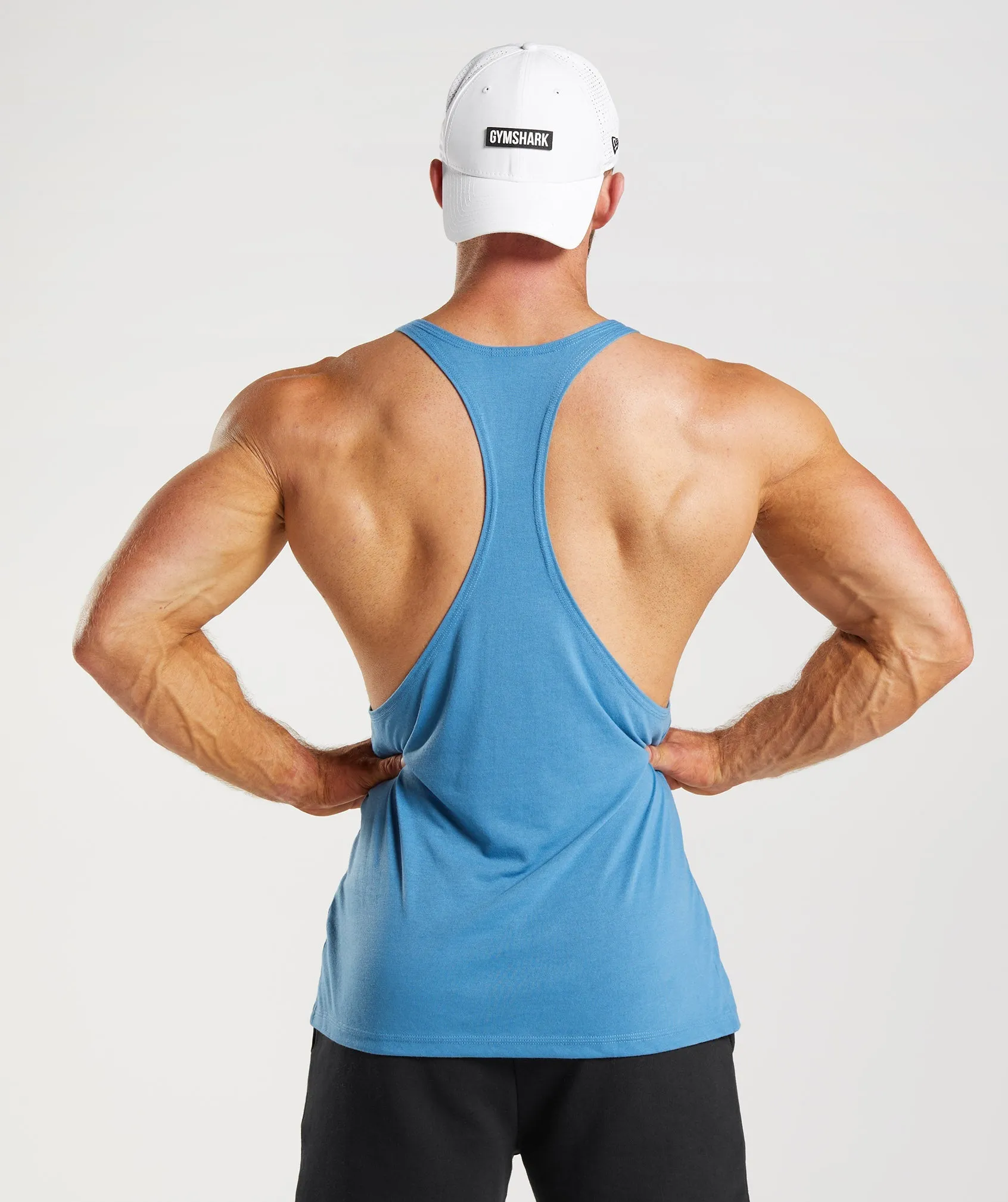 Gymshark Legacy Stringer - Coastal Blue sold by Gymshark product image thumbnail 2