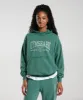Gymshark Collegiate Oversized Hoodie - Ink Teal sold by Gymshark
