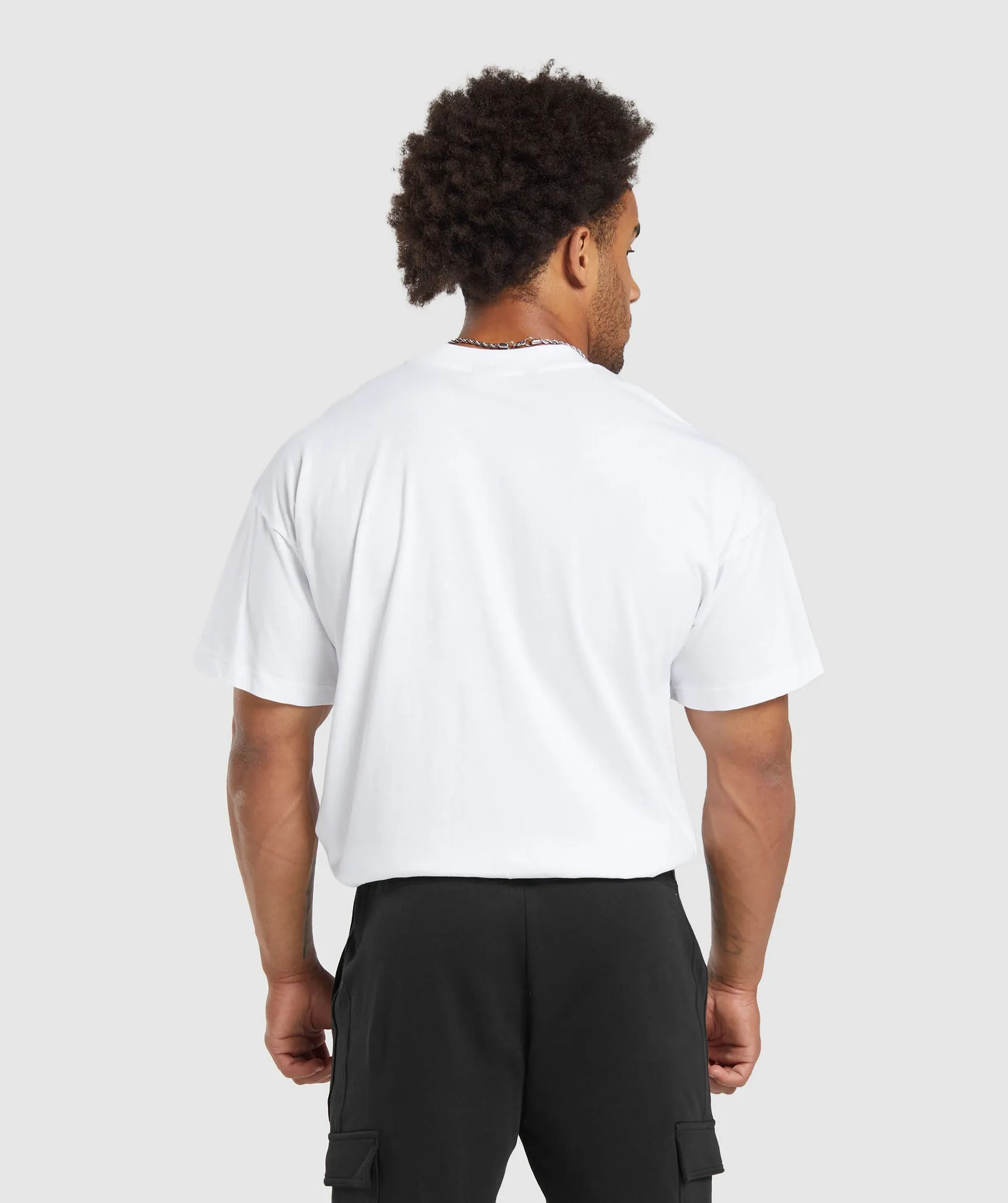 Gymshark Lifting Apparel T-Shirt - White sold by Gymshark product image thumbnail 2