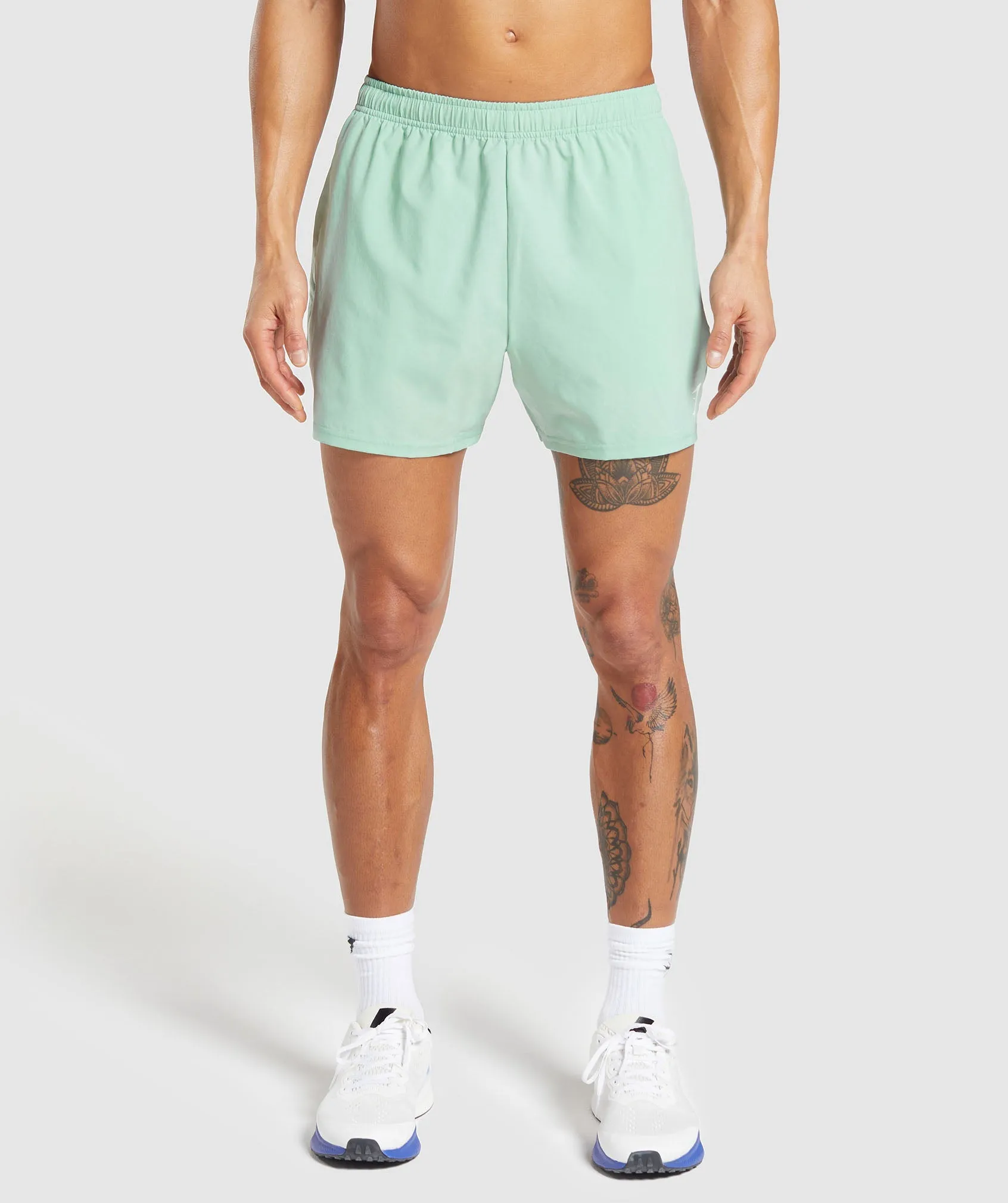 Gymshark Arrival 5" Shorts - Lido Green sold by Gymshark