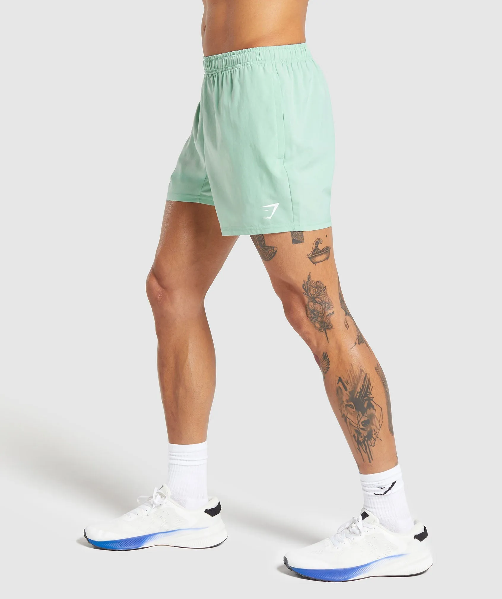 Gymshark Arrival 5" Shorts - Lido Green sold by Gymshark product image thumbnail 3