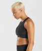Gymshark Apex Seamless Sports Bra - Black/Onyx Grey sold by Gymshark