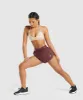 Gymshark Minimal Sports Bra - Vanilla Brown sold by Gymshark